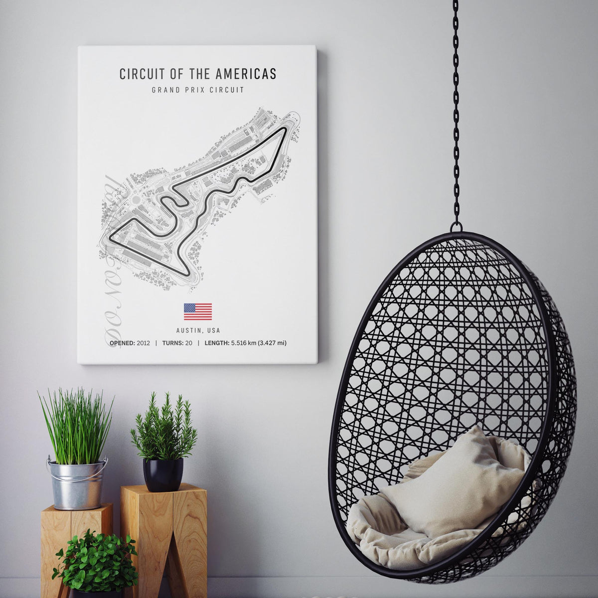 Austin Texas Grand Prix Race Track Map