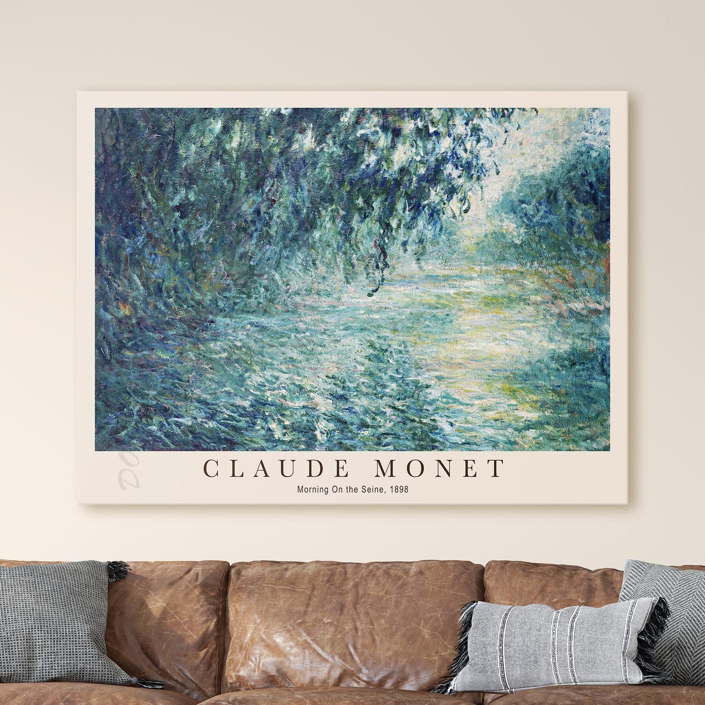 Claude Monet - Morning On the Seine, 1898