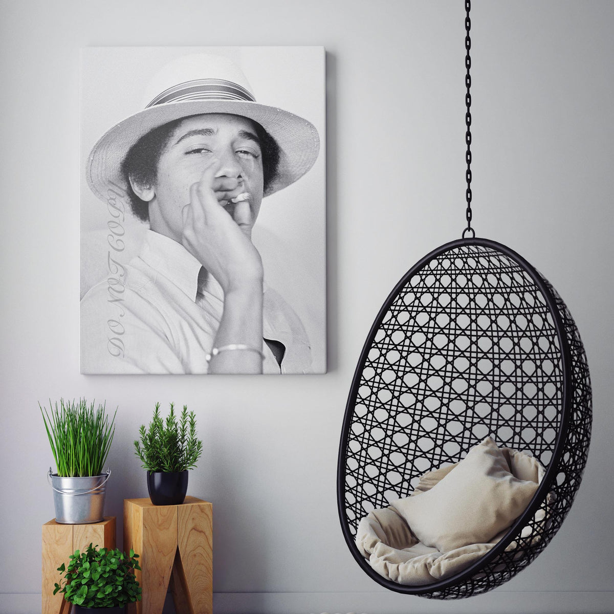 Barack Obama Smoking