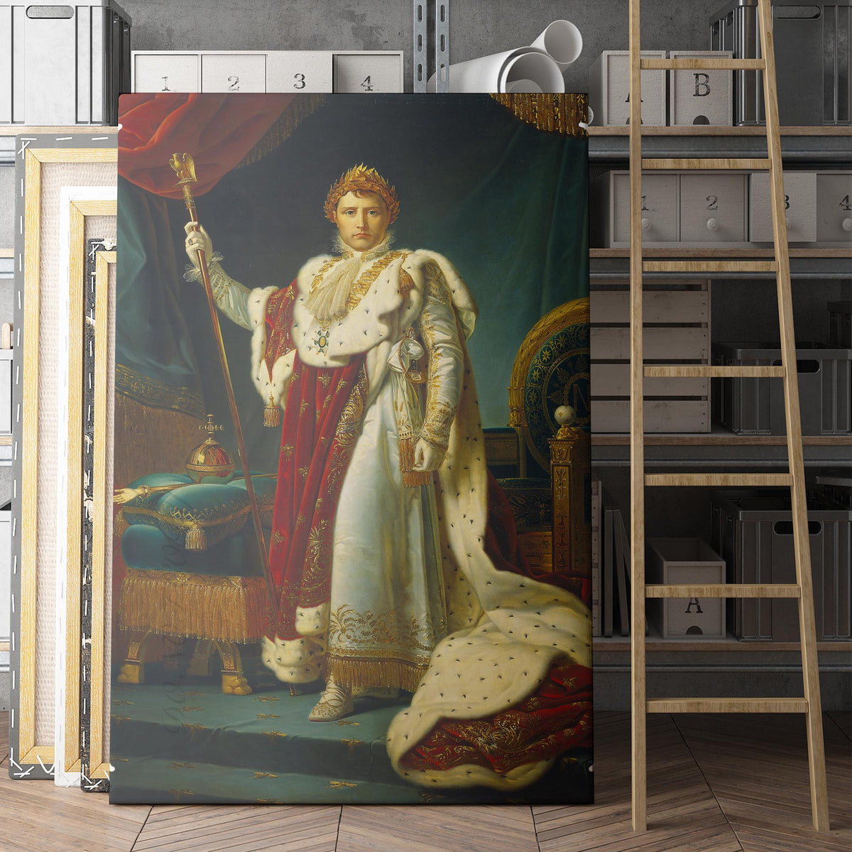 Napoleon I as Emperor by François Gérard