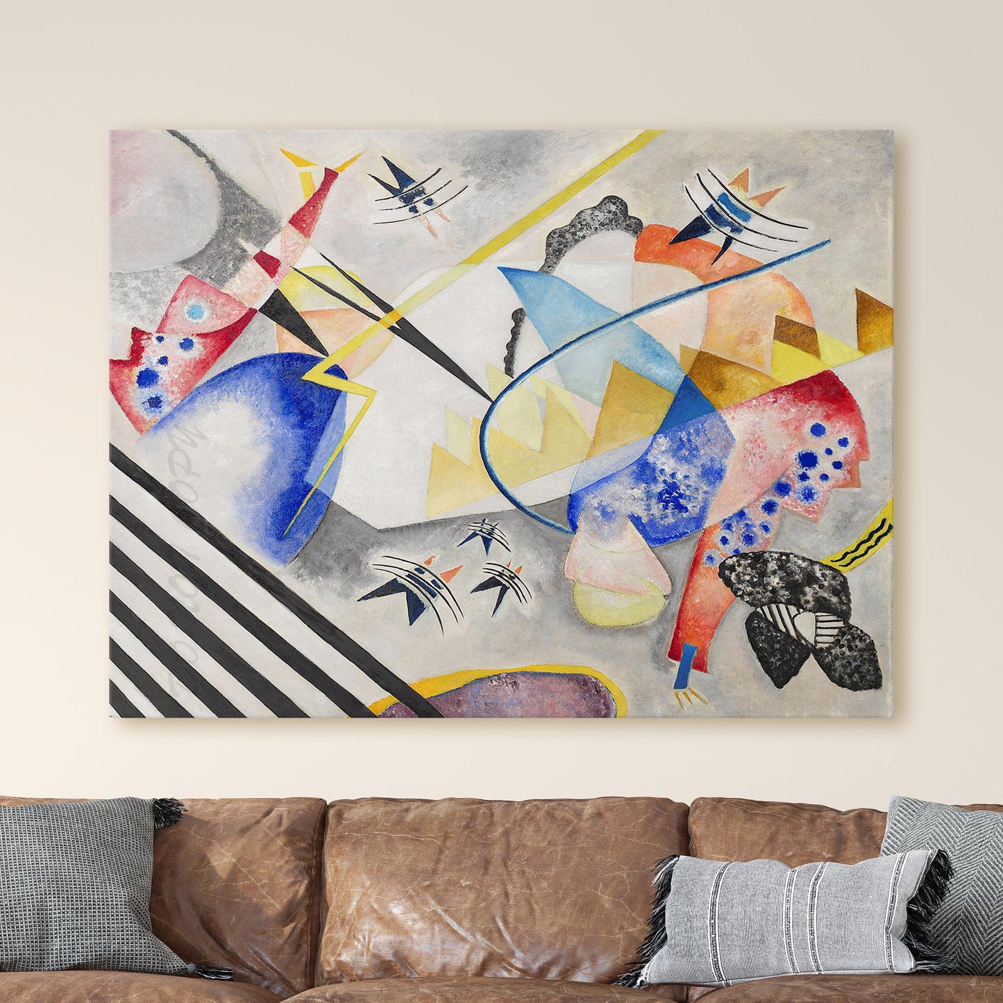 White Center 1921 by Kandinsky