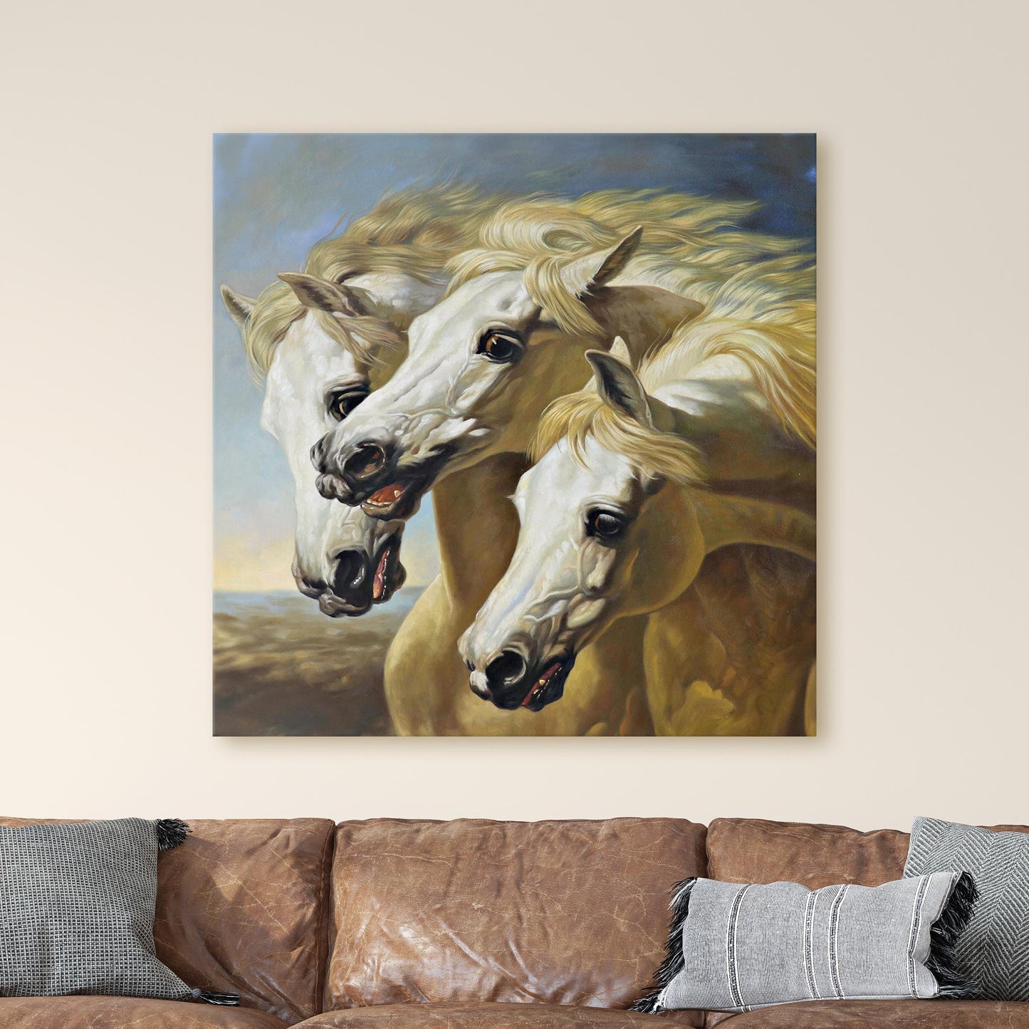 Pharaoh's Horses by John Frederick Herring Sr