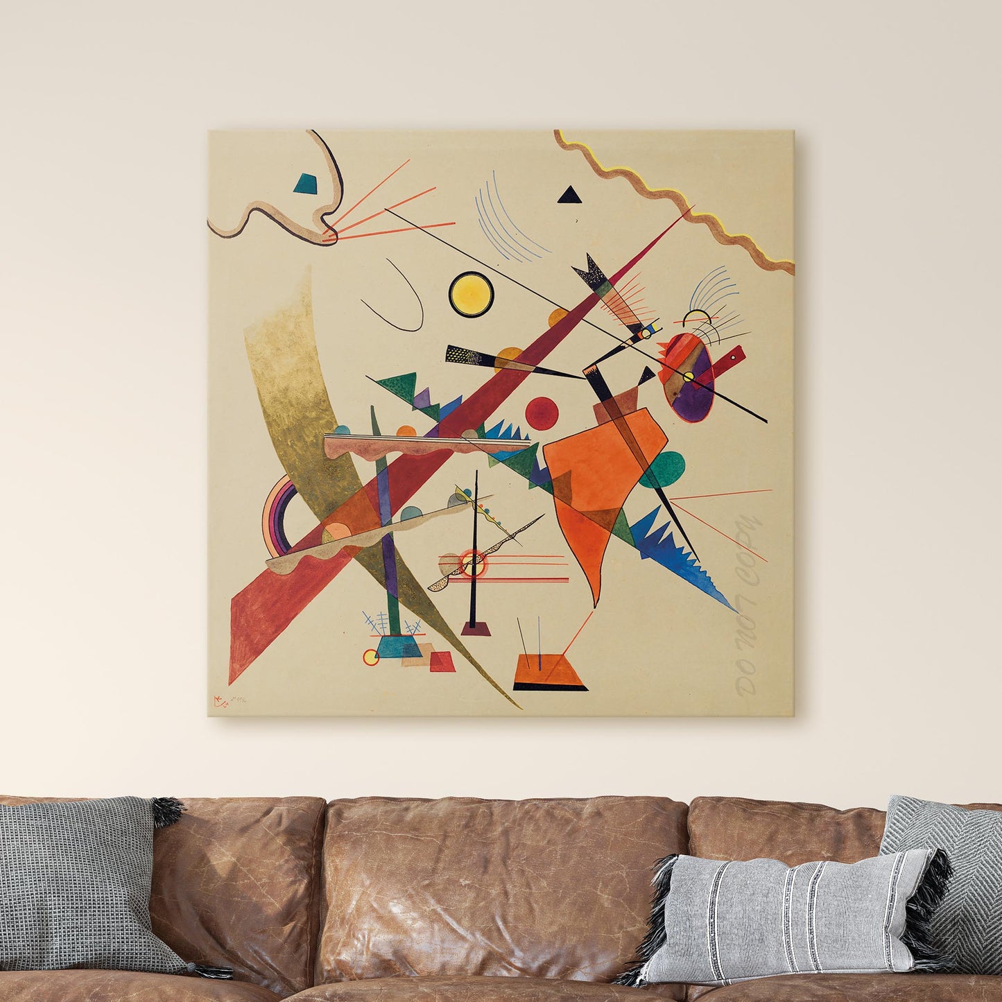 Trüber Aufstieg (Dreary Ascension) - Wassily Kandinsky