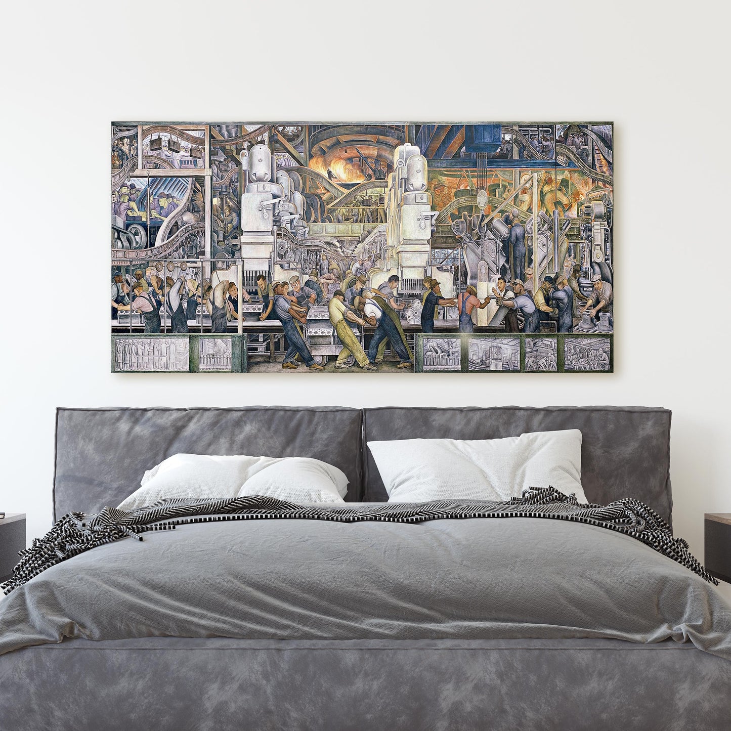 Detroit Industry, North Wall - Diego Rivera