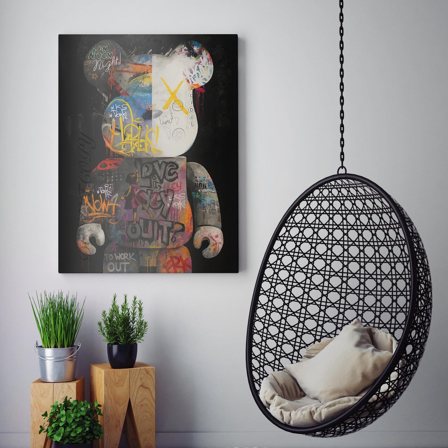 Graffiti Bear Banksy