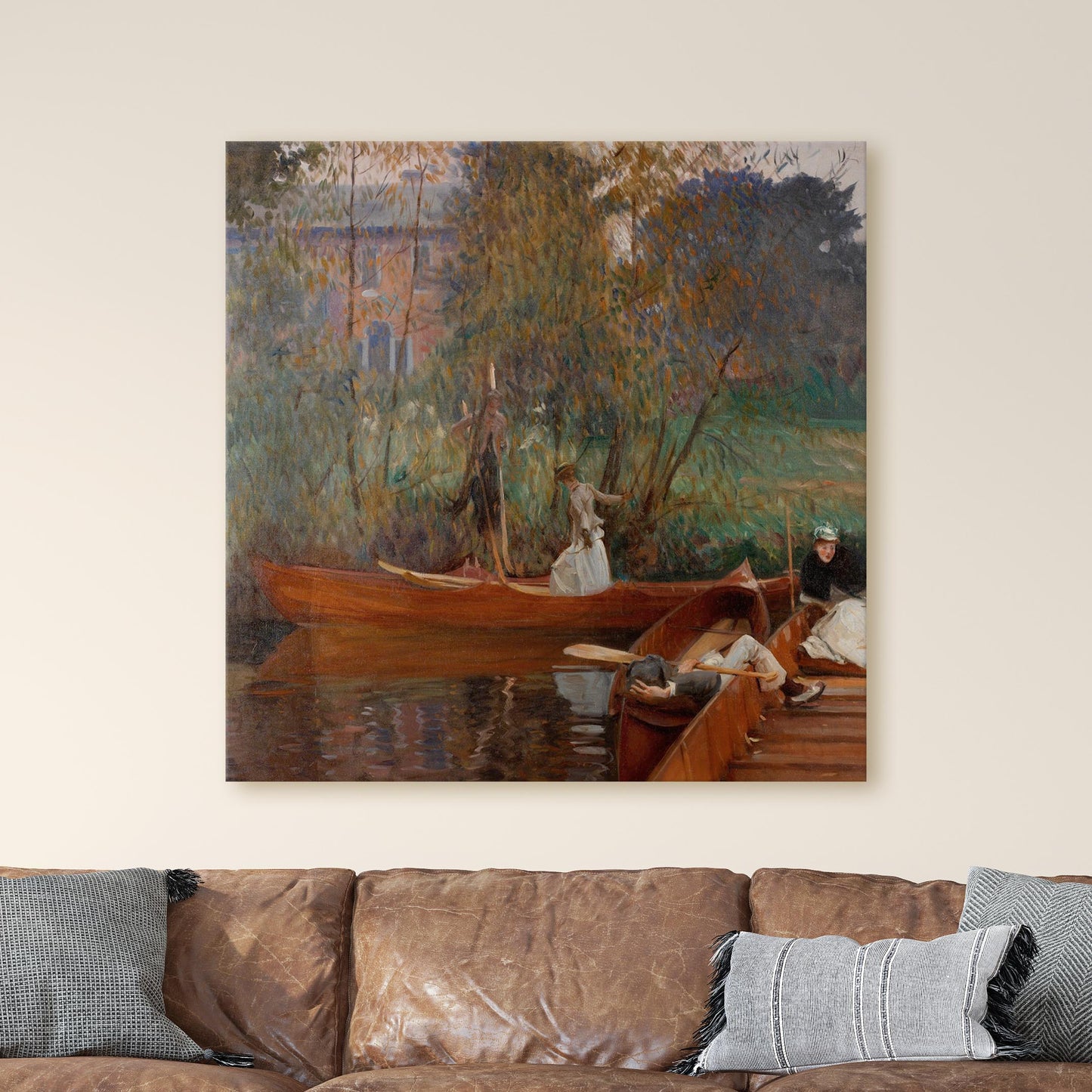 A Boating Party - John Singer Sargent