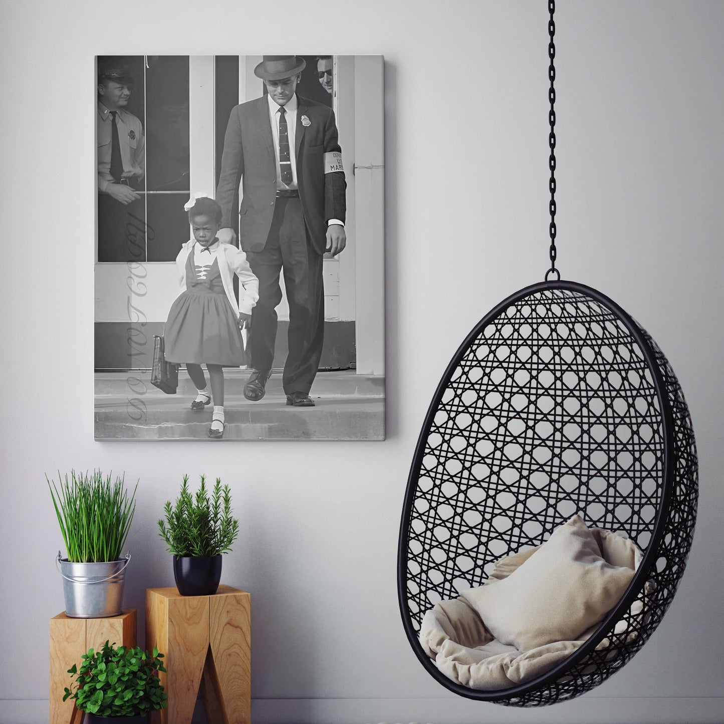 Ruby Bridges Walks To School - Civil Rights 1960s