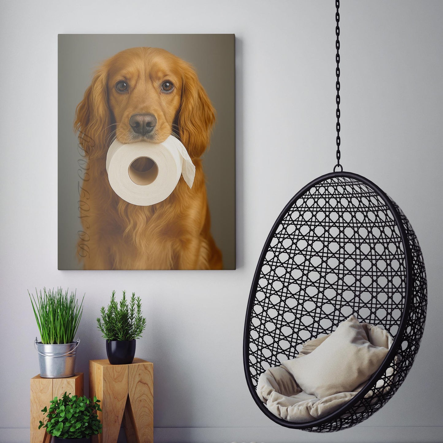 Cocker Spaniel Dog Toilet Paper