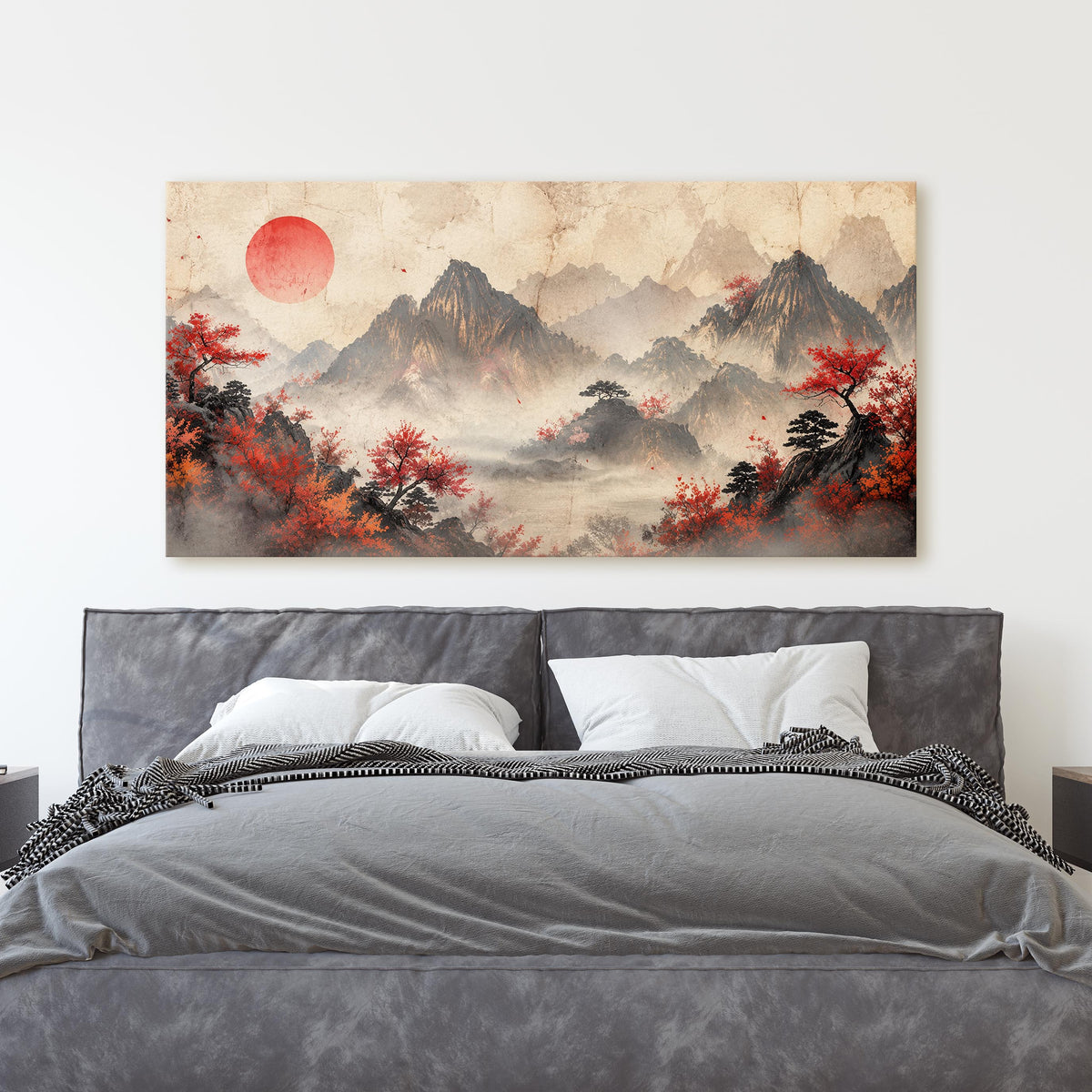 Japanese Mountain Landscape