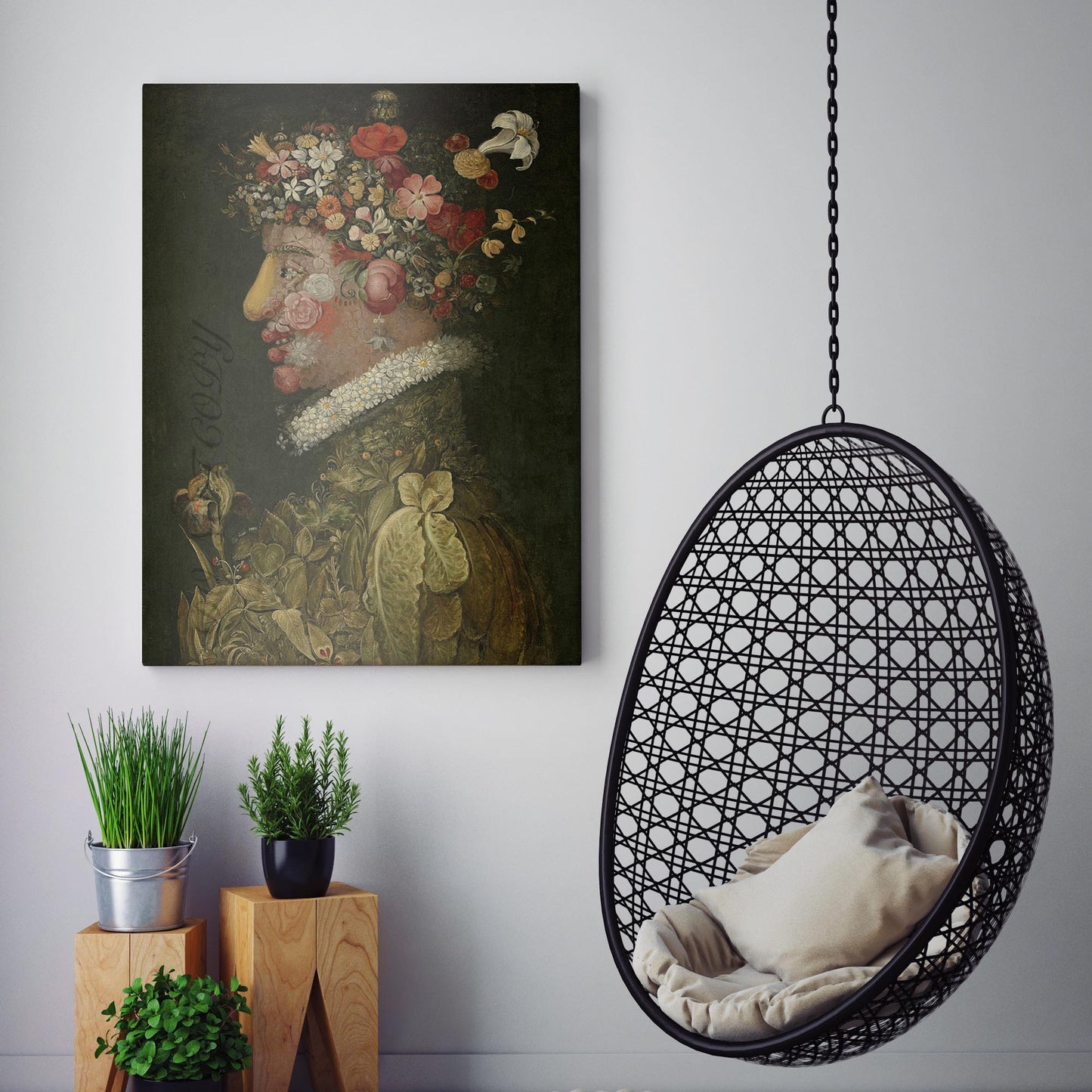 Spring - The Four Seasons by Giuseppe Arcimboldo