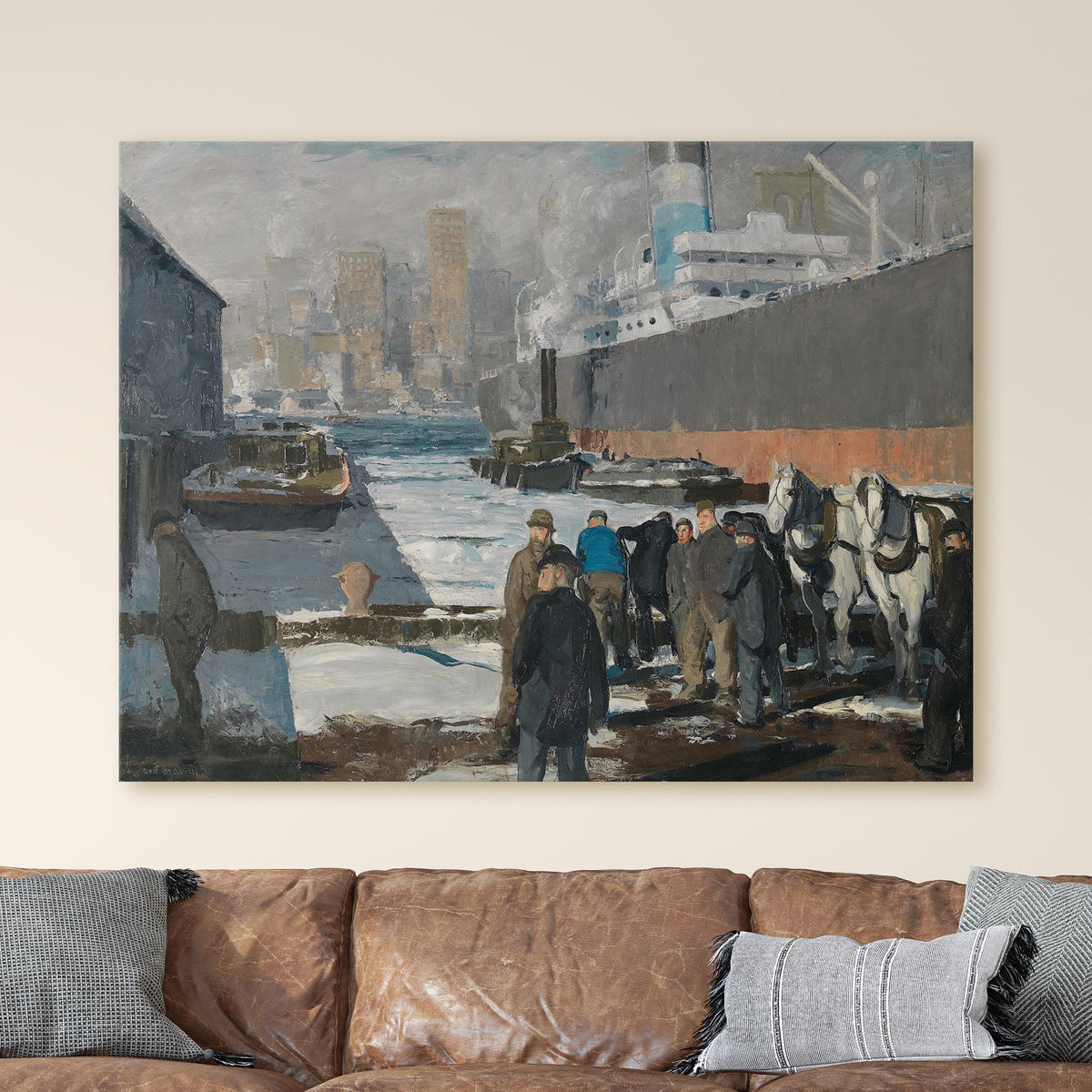 Men of the Docks, 1912 - George Bellows