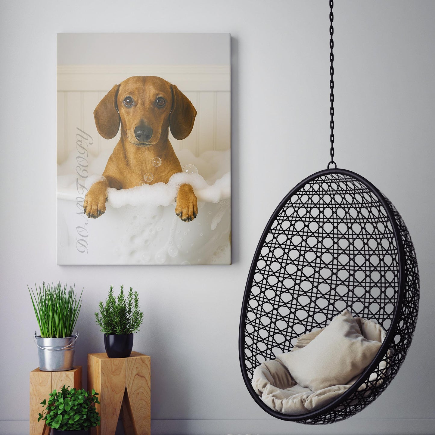 Dachshund Dog Bubble Bath