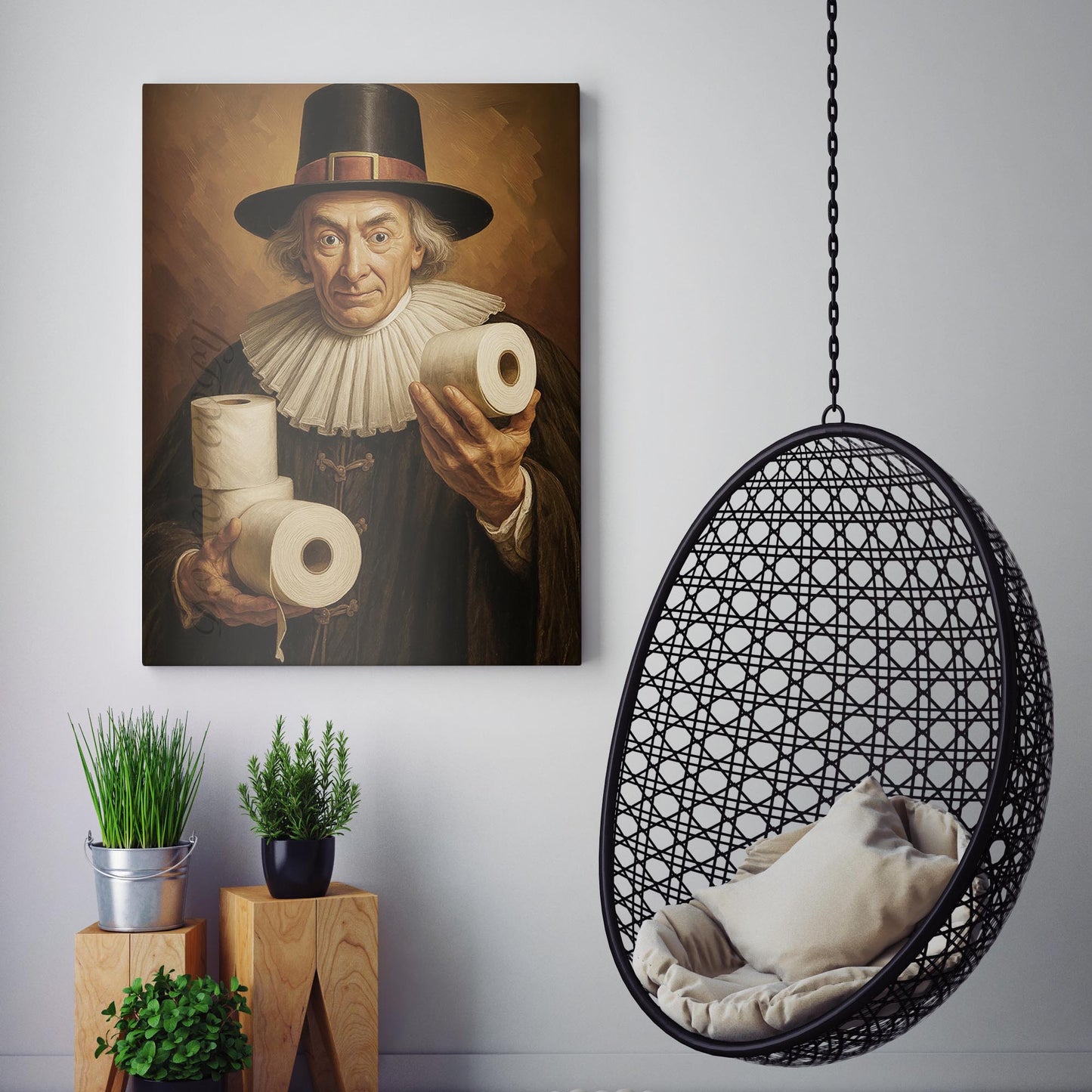 Thanksgiving Pilgrim Toilet Paper