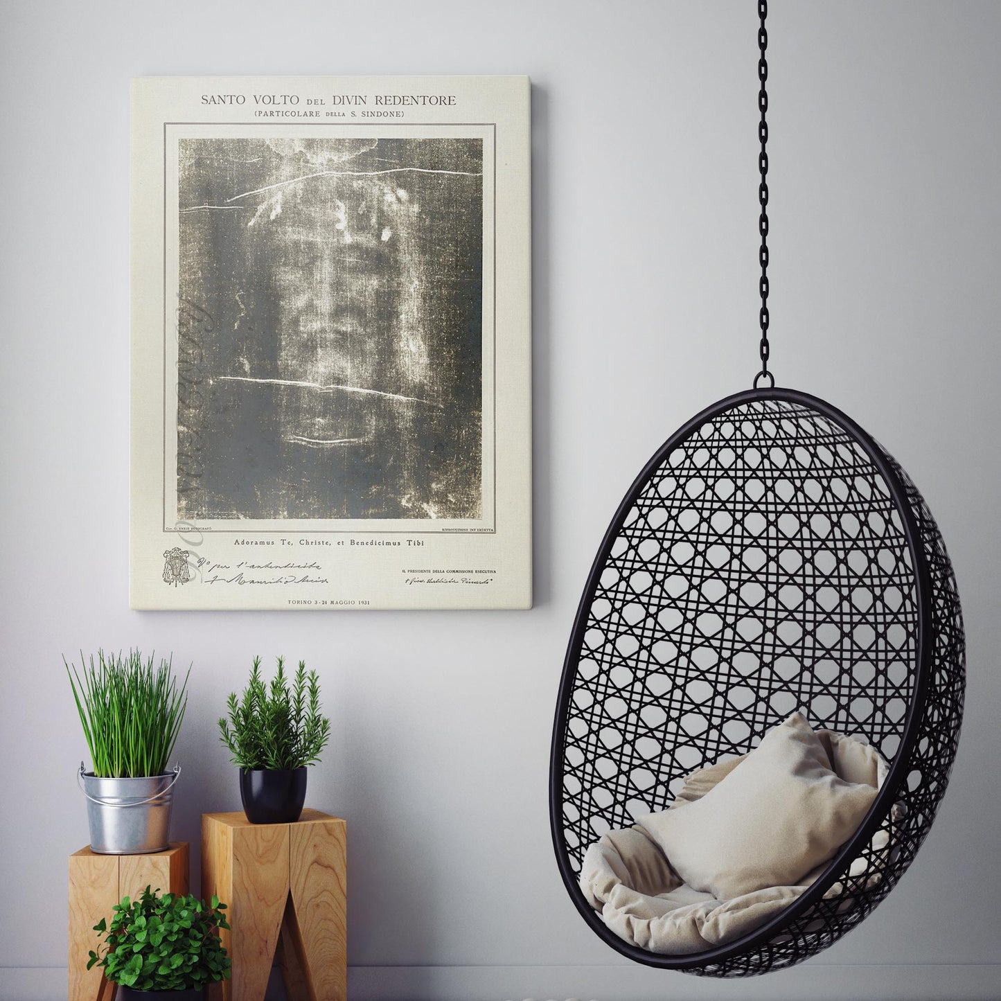 Holy Face of the Divine Redeemer - Shroud of Turin