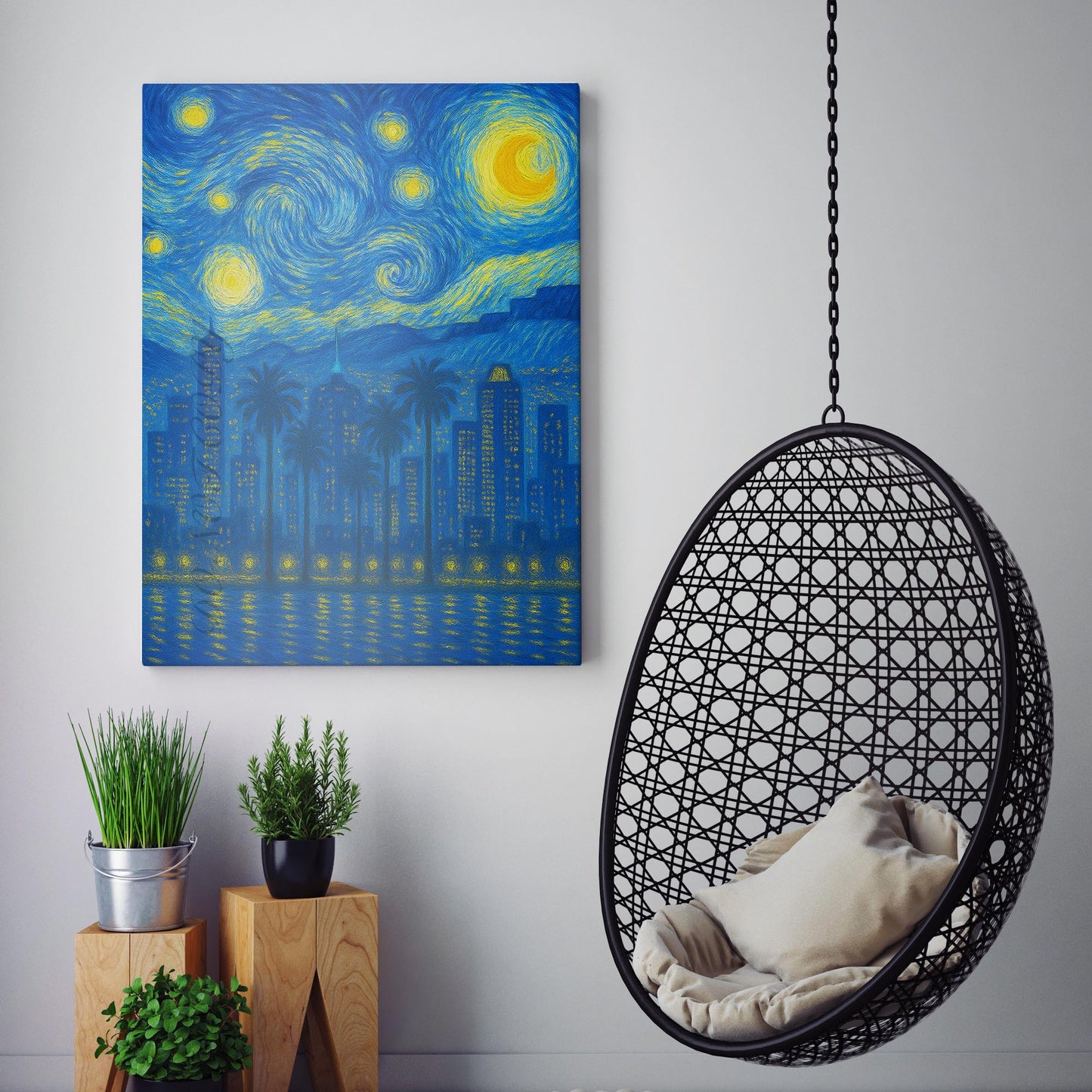 Miami Van Gogh Starry Night