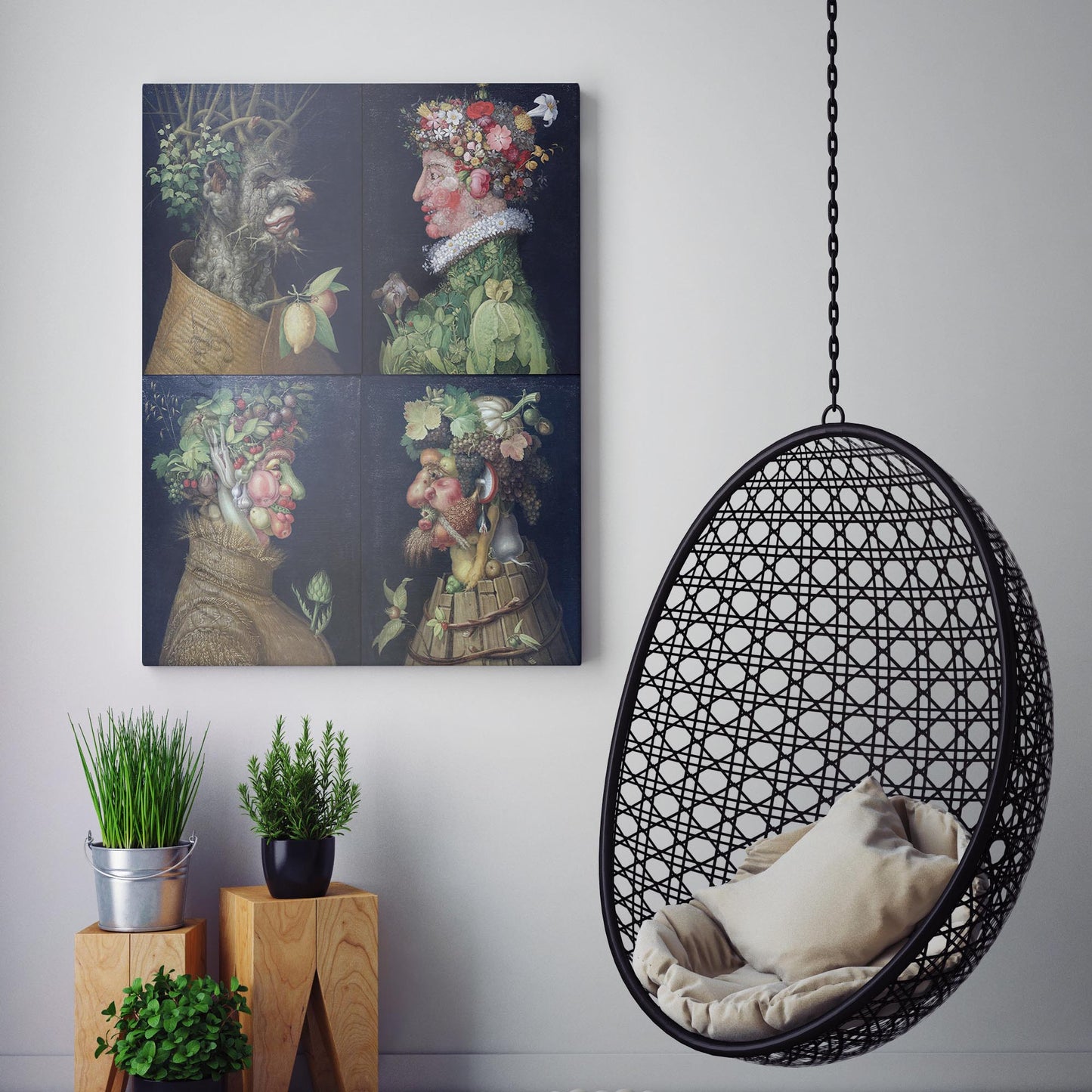 The Four Seasons by Giuseppe Arcimboldo