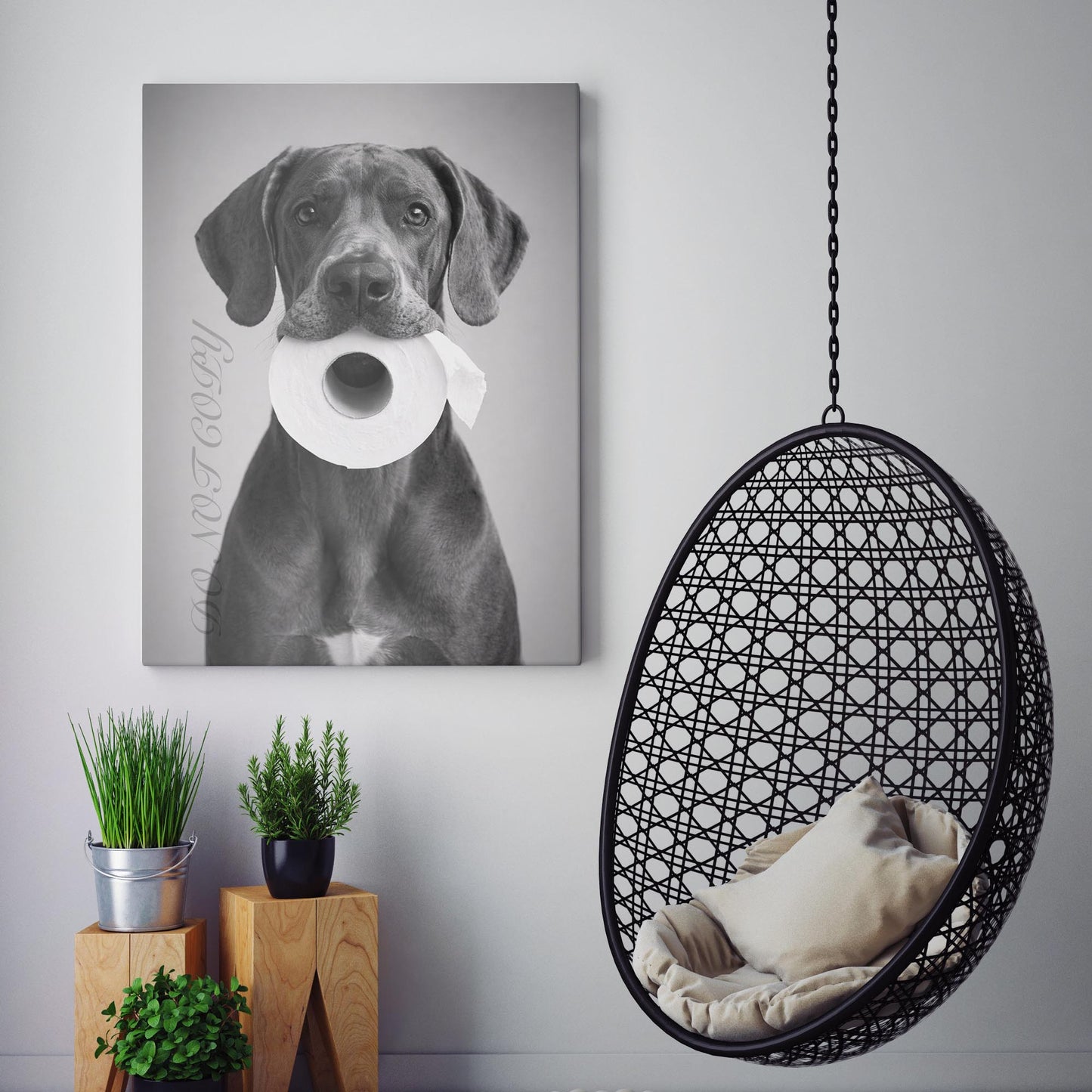 Great Dane Dog Toilet Paper