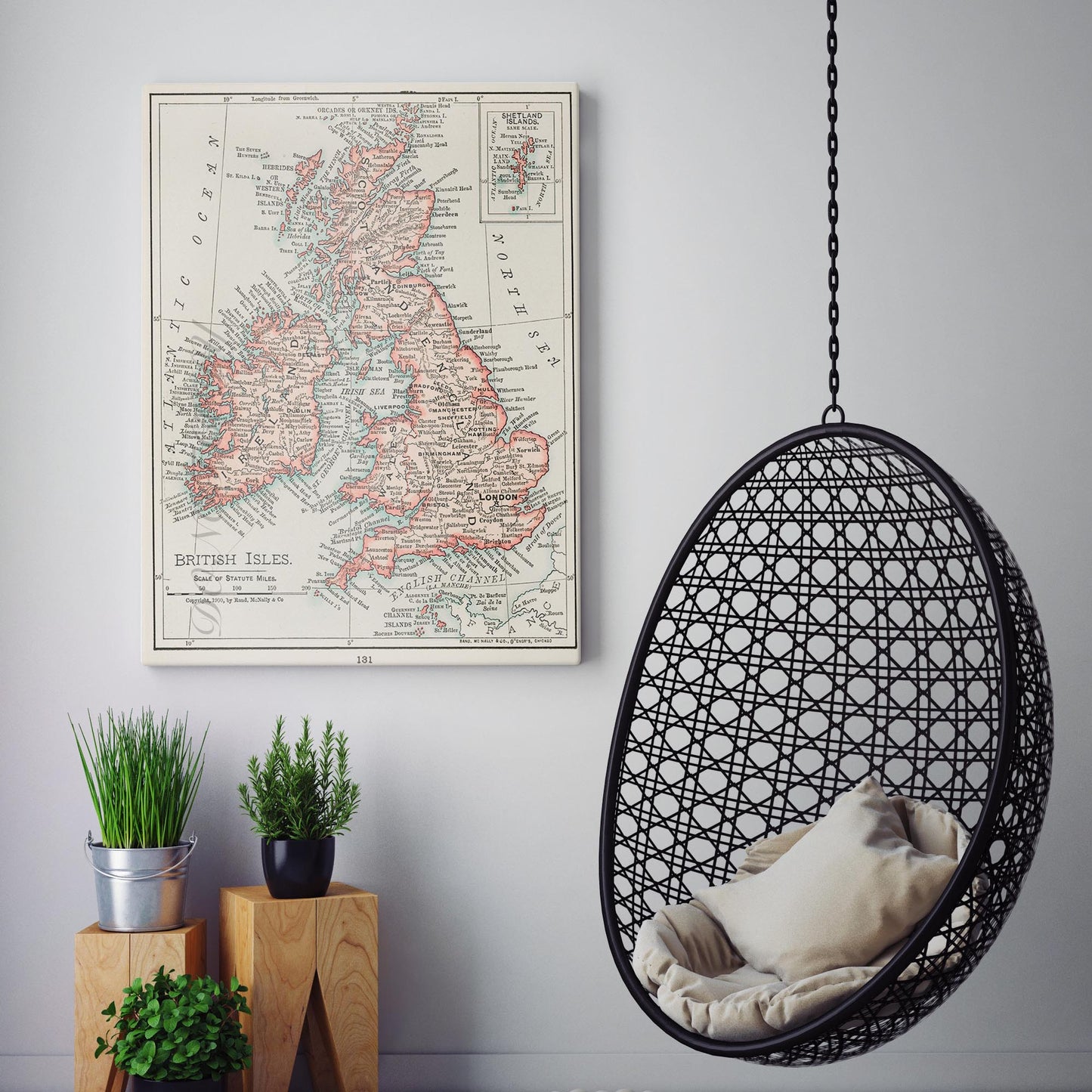 Map of the British Isles