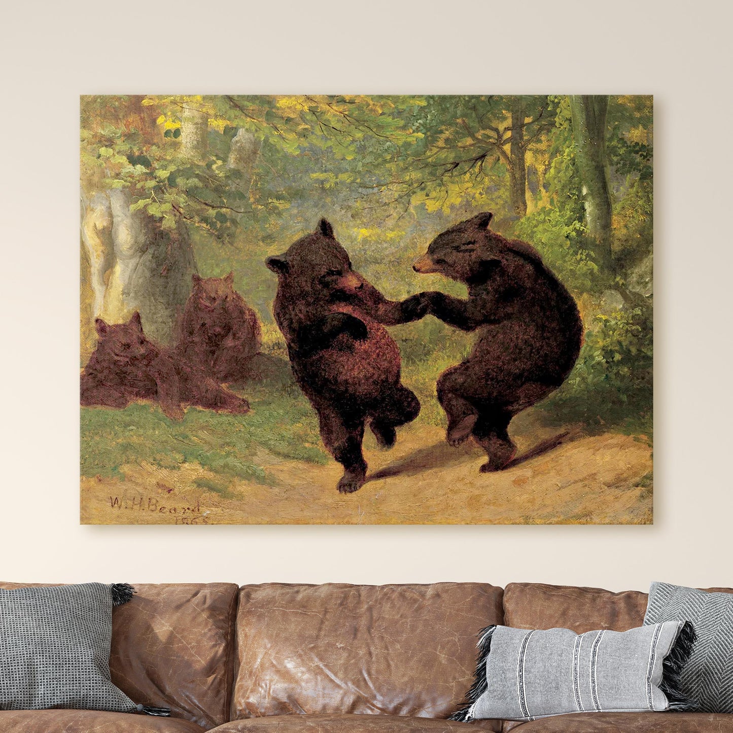 Dancing Bears By William Holbrook Beard