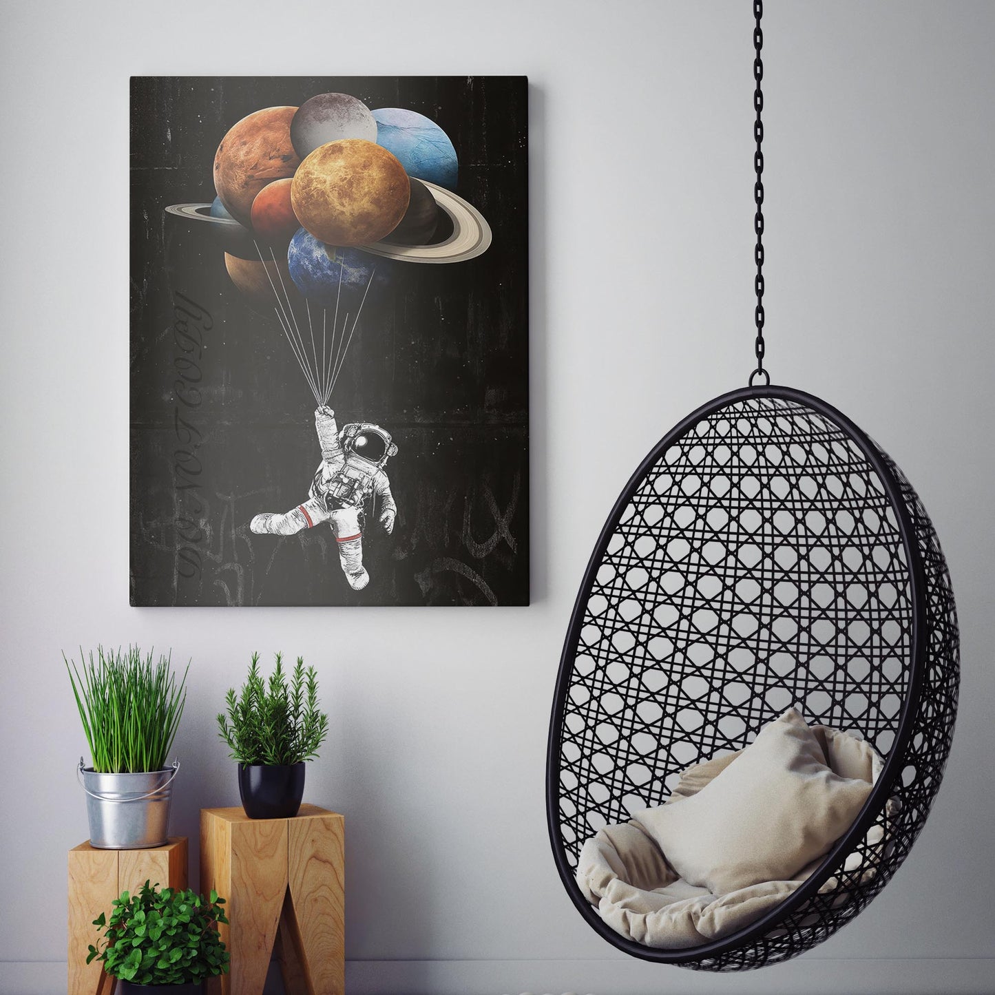 Astronaut Planet Balloons