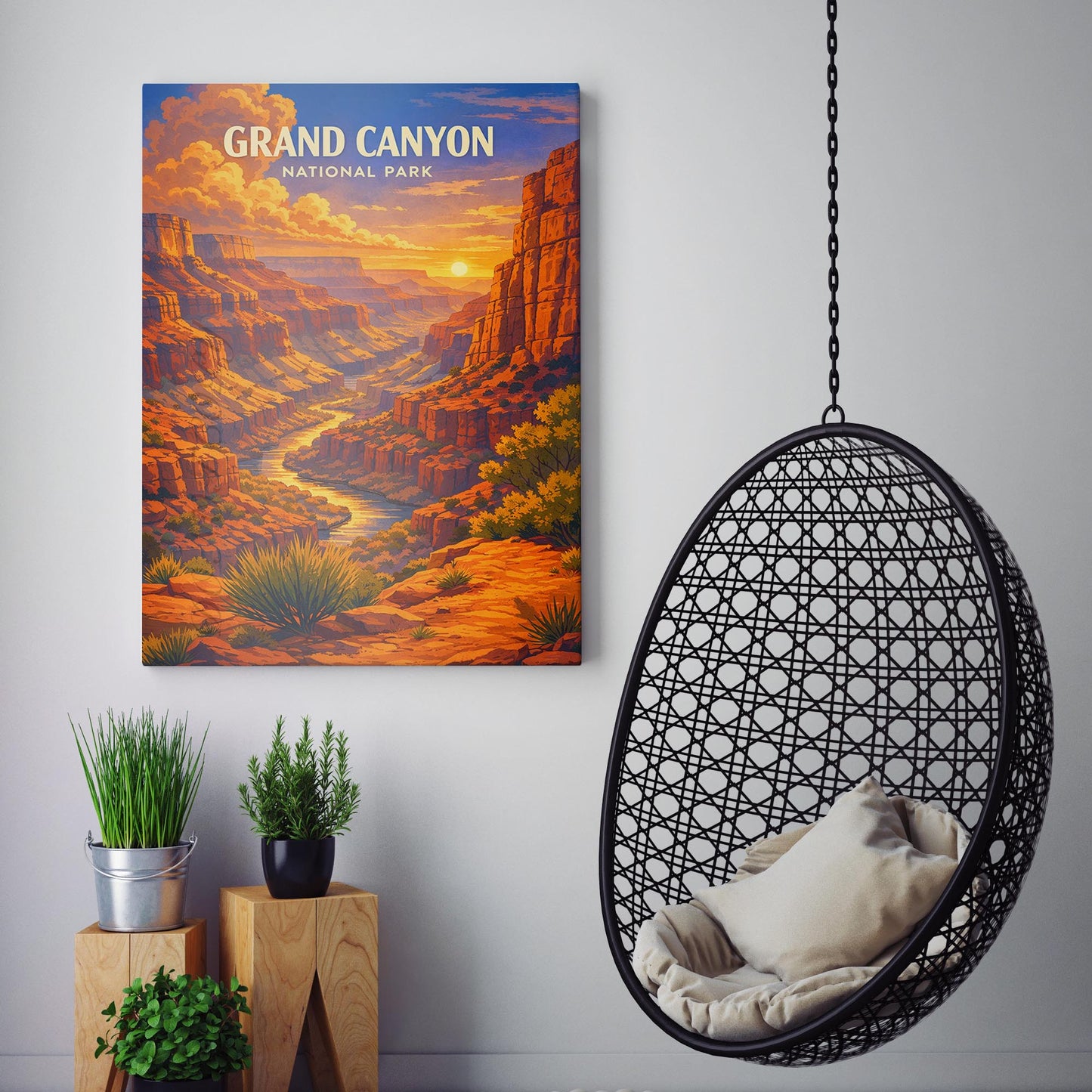 Grand Canyon National Park Travel Poster