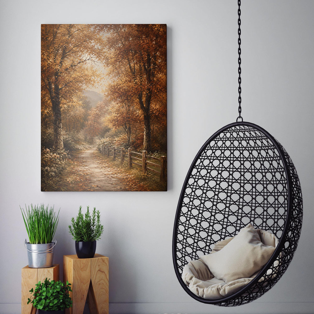 Autumn Fall Forest Path