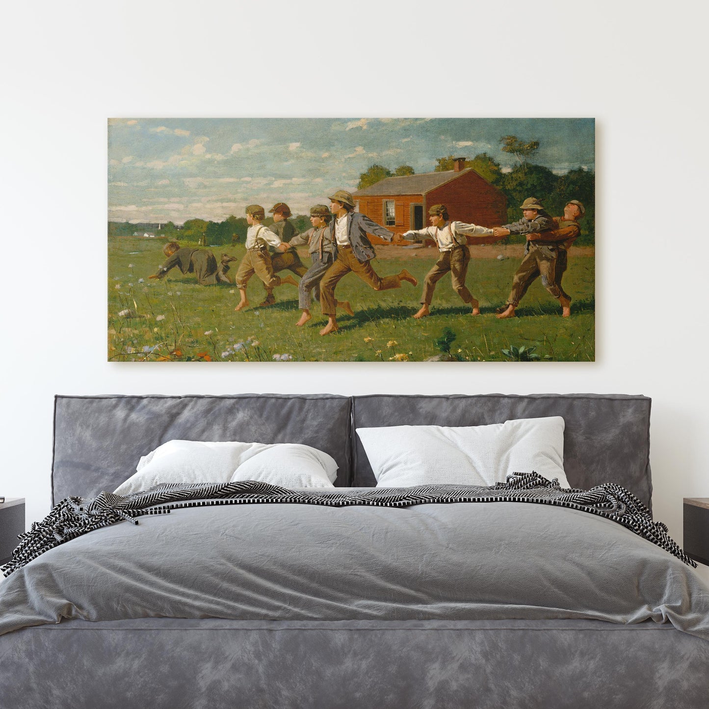 Snap the Whip by Winslow Homer