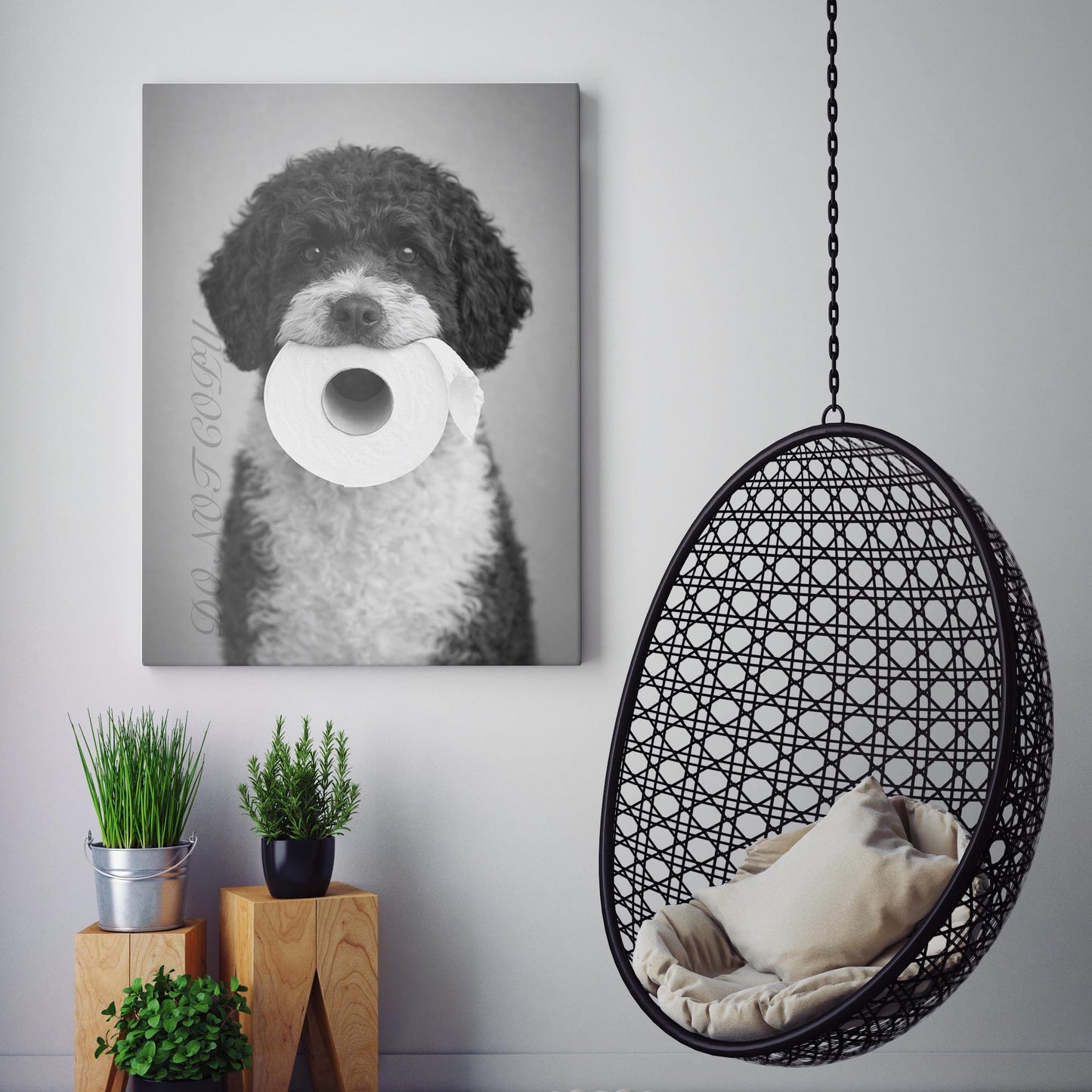 Portuguese Water Dog Toilet Paper