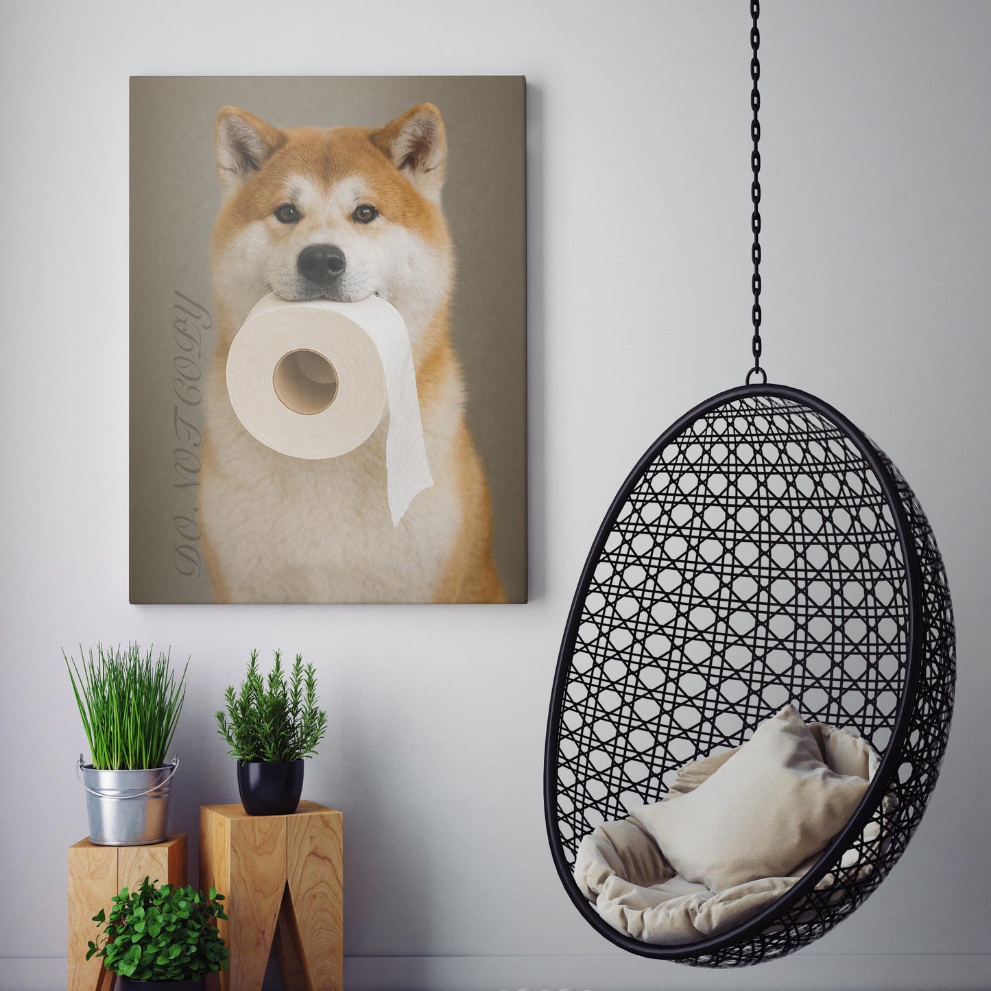 Akita Dog Toilet Paper