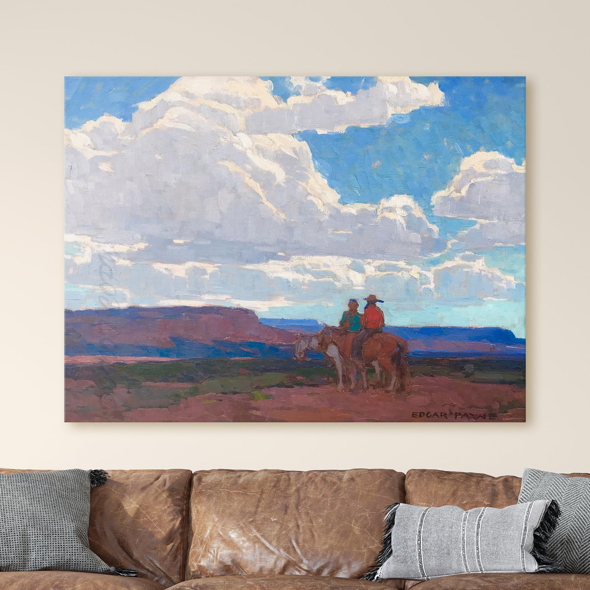 Arizona Sky, 1929 by Edgar Alwin Payne