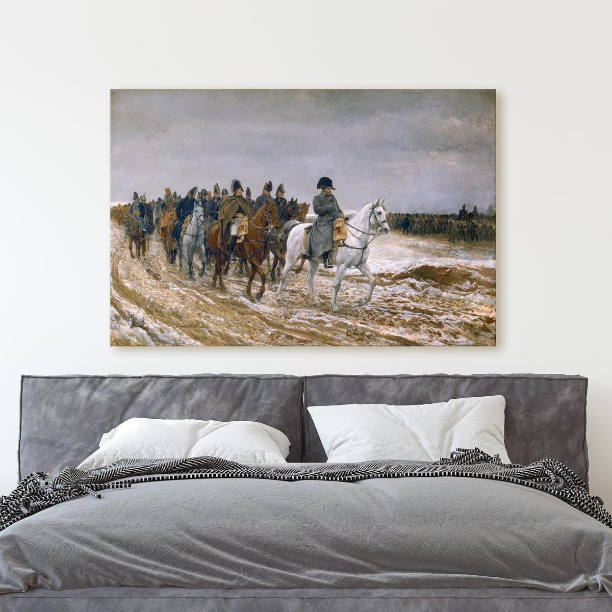 Napoleon Bonaparte, French Campaign, 1814 - Ernest Meissonier