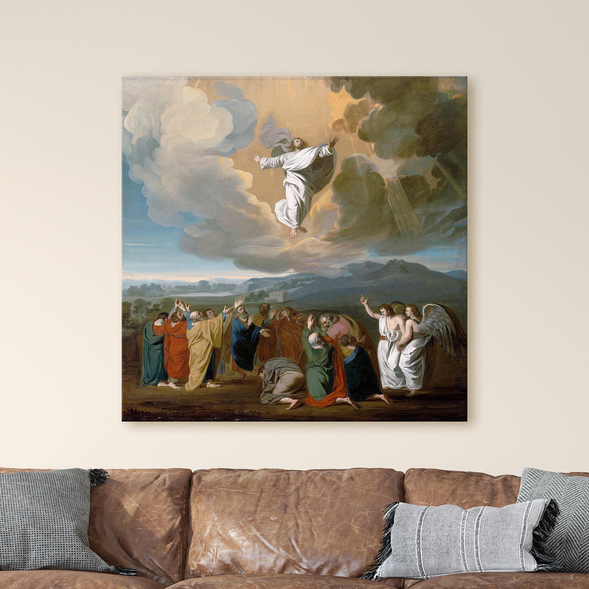 Jesus Ascending to Heaven - The Ascension by John Singleton Copley