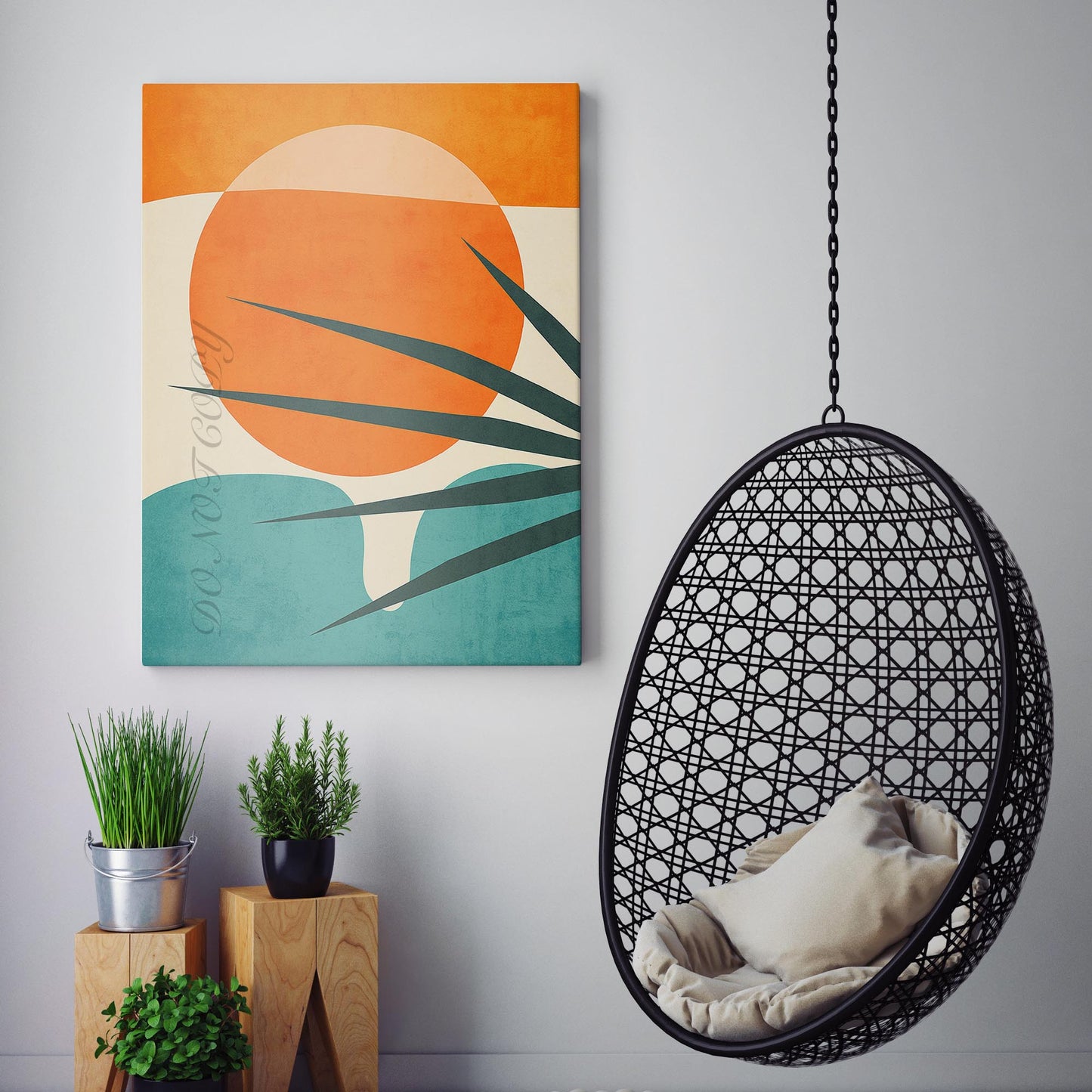 Rising Sun Mid Century