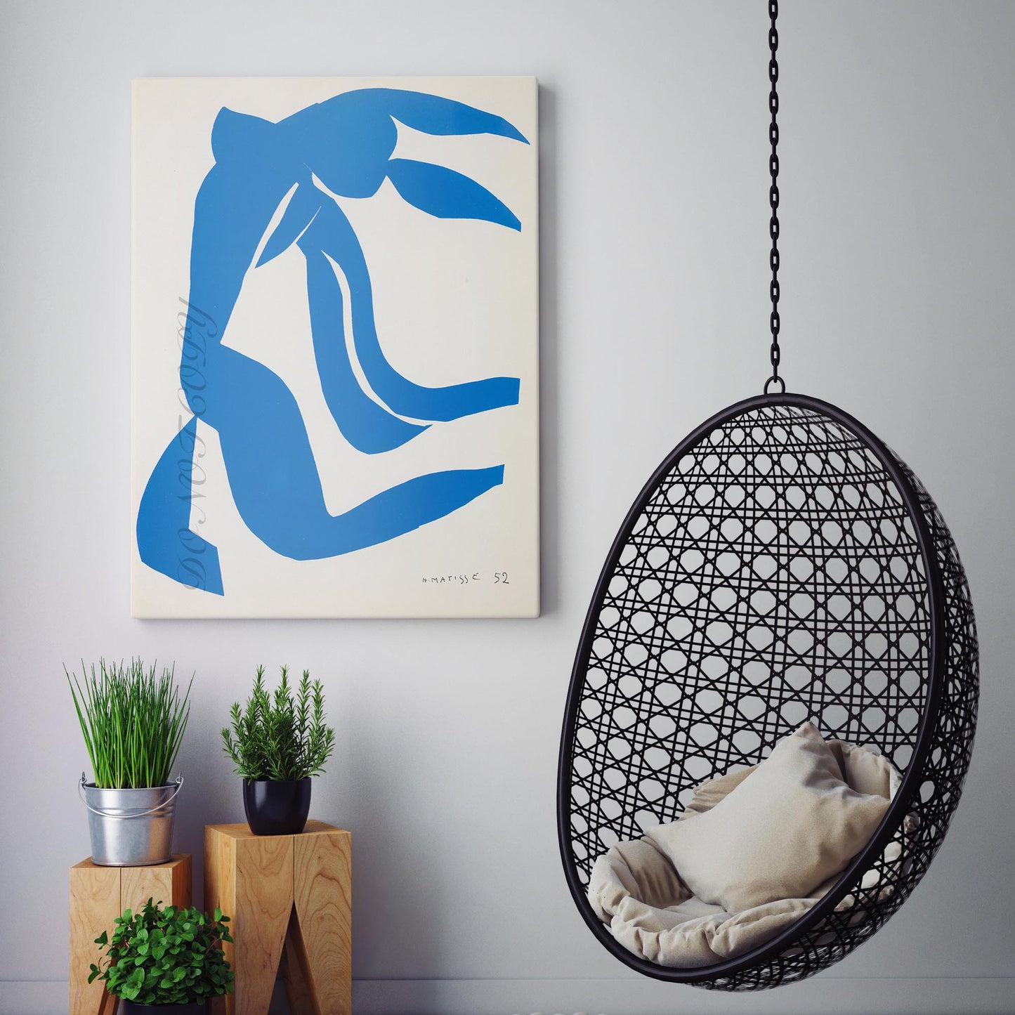 Blue Nude XI (Nu Bleu XI) - Henri Matisse
