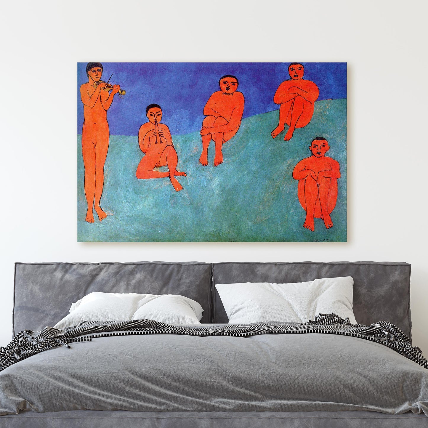 Music 1910 by Henri Matisse