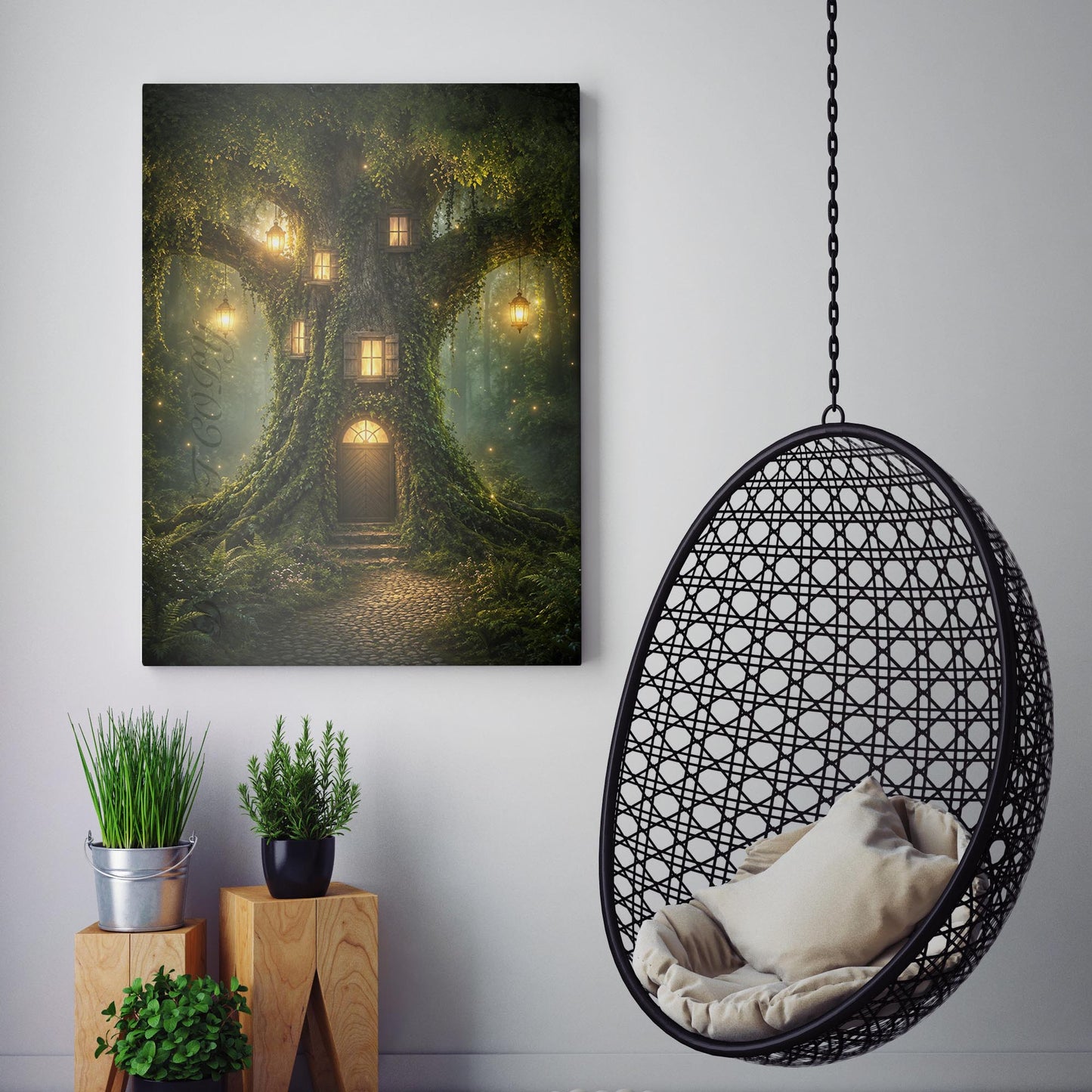 Enchanted Lantern Treehouse