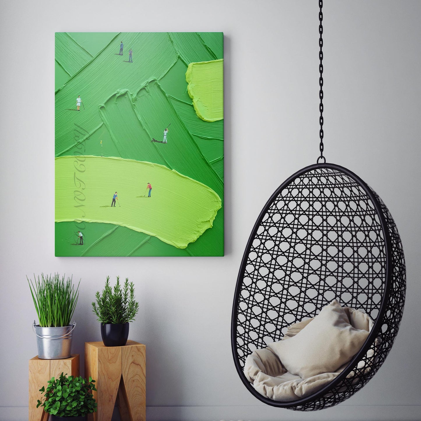 Golf Painted Texture