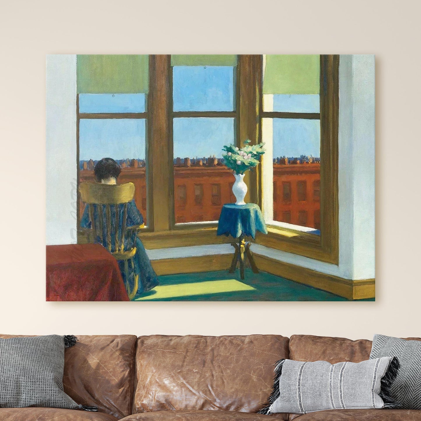 Room In Brooklyn By Edward Hopper