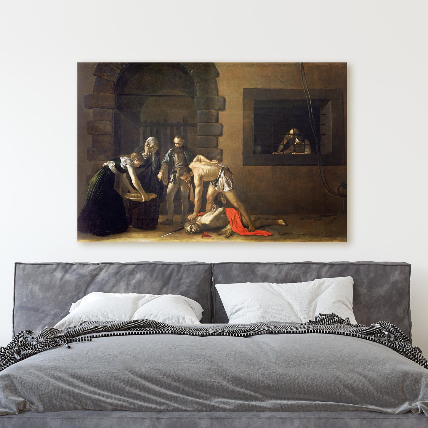 The Beheading of Saint John the Baptist, 1608 by Caravaggio