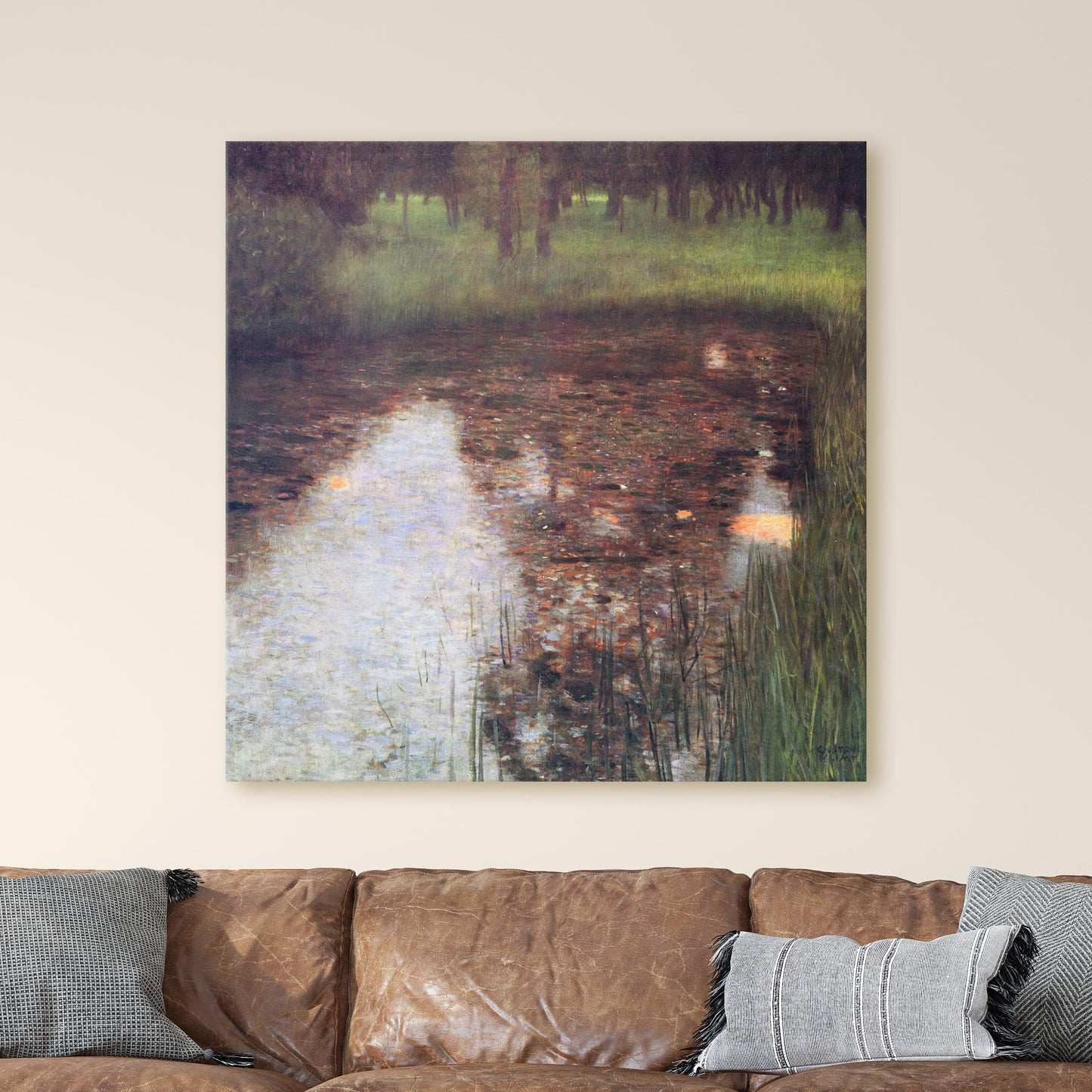 The Marsh by Gustav Klimt