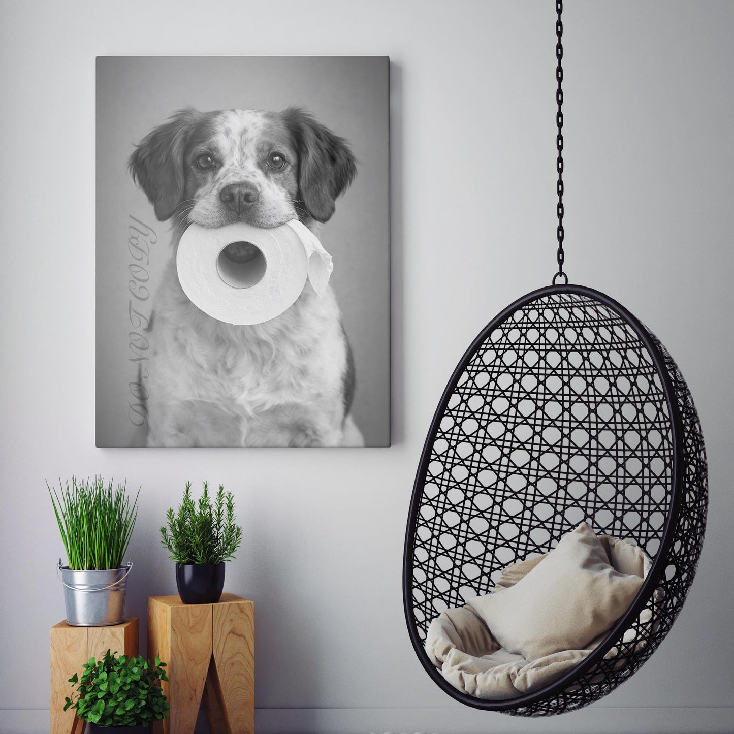 Brittany Dog Toilet Paper