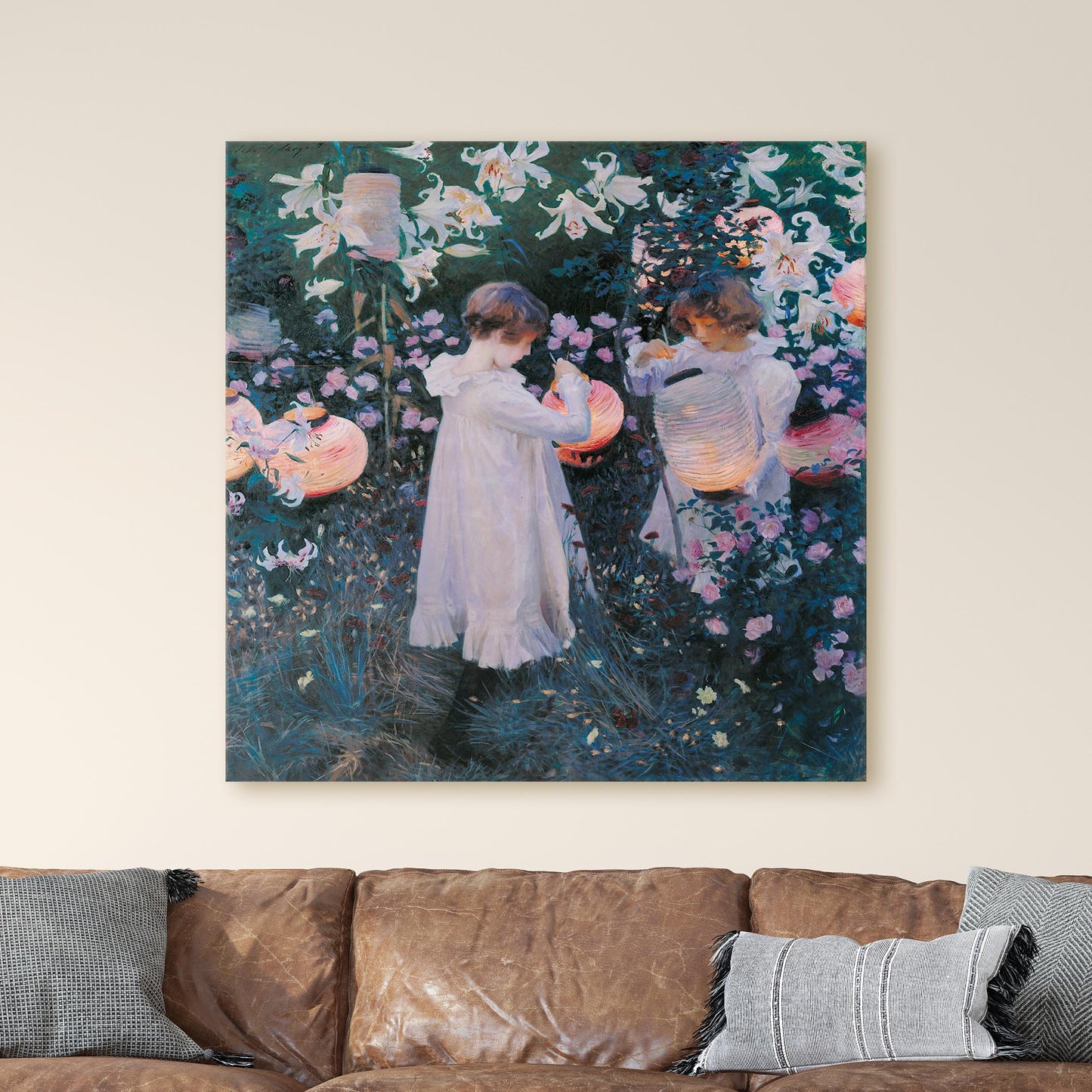 Carnation, Lily, Lily, Rose, 1885 by John Singer Sargent