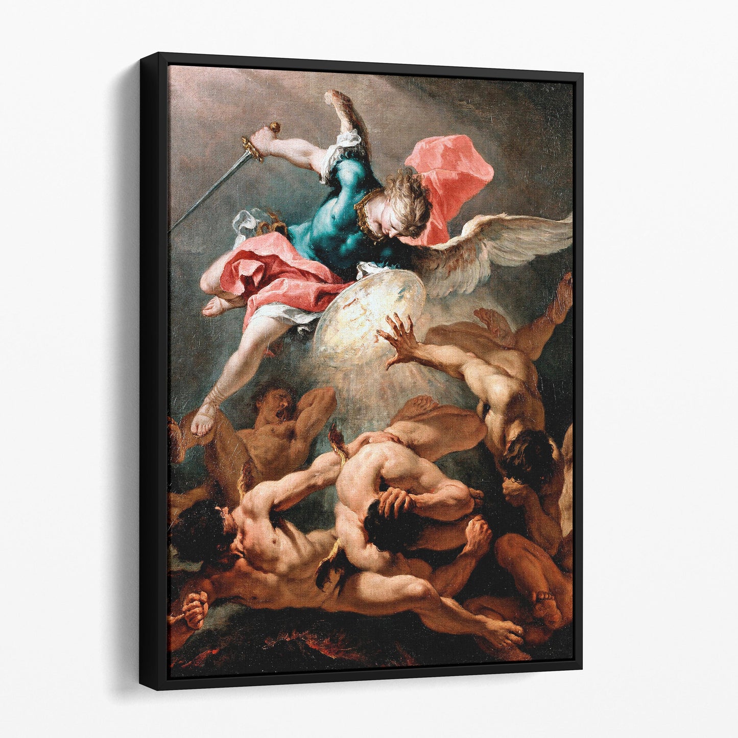 The Fall of the Rebel Angels by Sebastiano Ricci