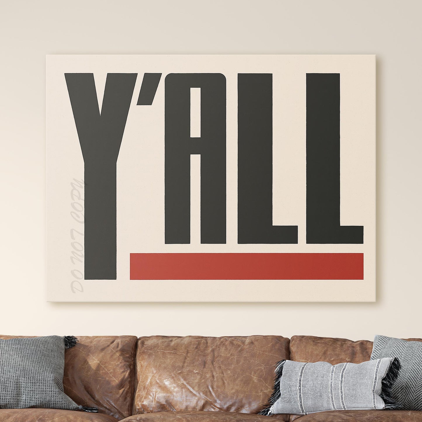 Y'all Wall Sign