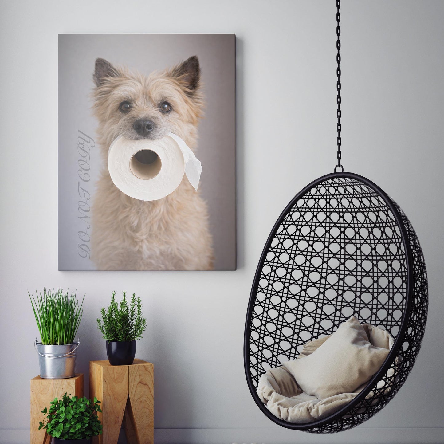 Cairn Terrier Dog Toilet Paper