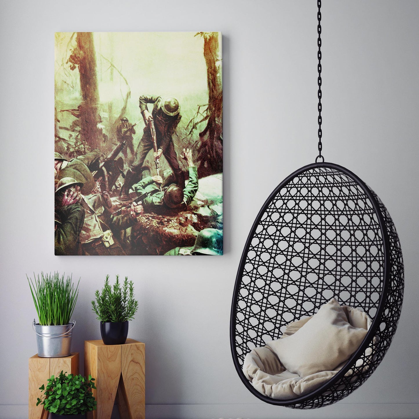 American Marines In The Battle of Belleau Wood, June 1918 World War 1