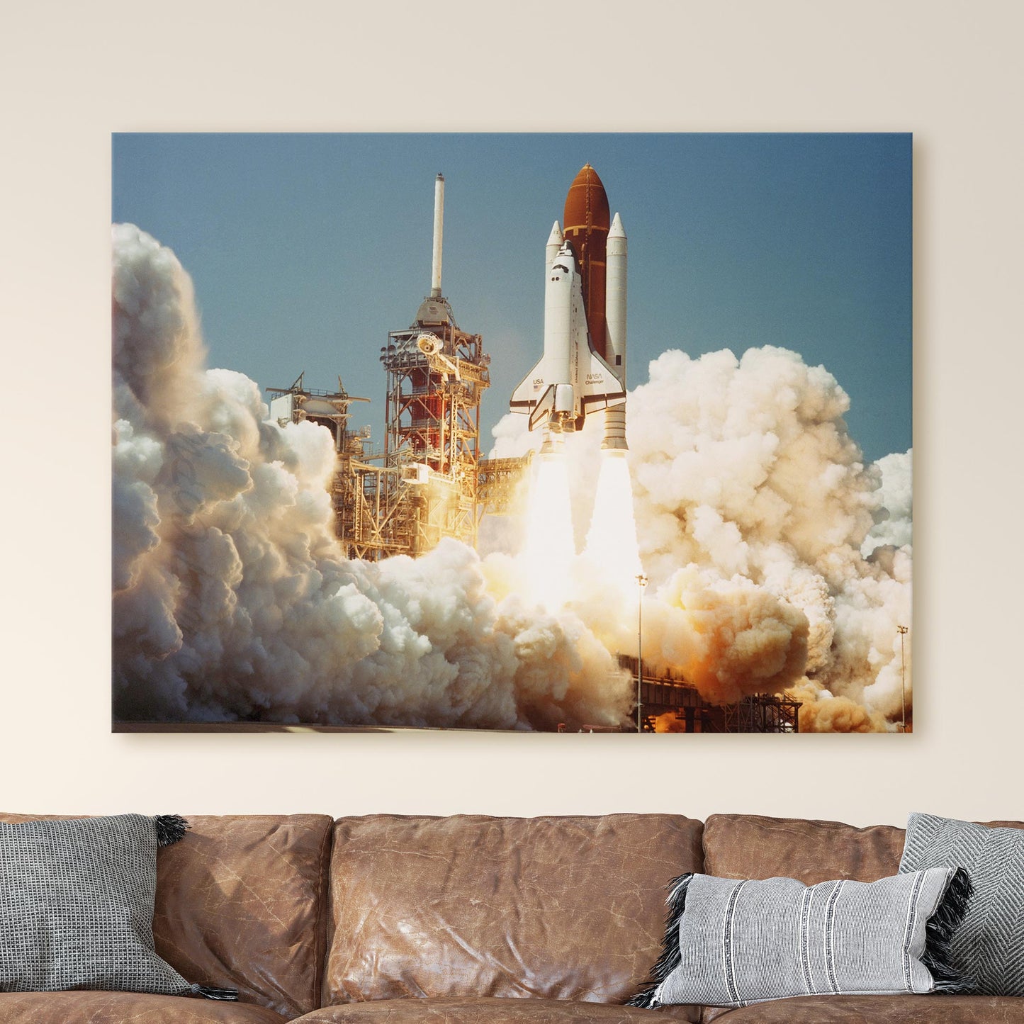 Space Shuttle Challenger Lift Off (1983)