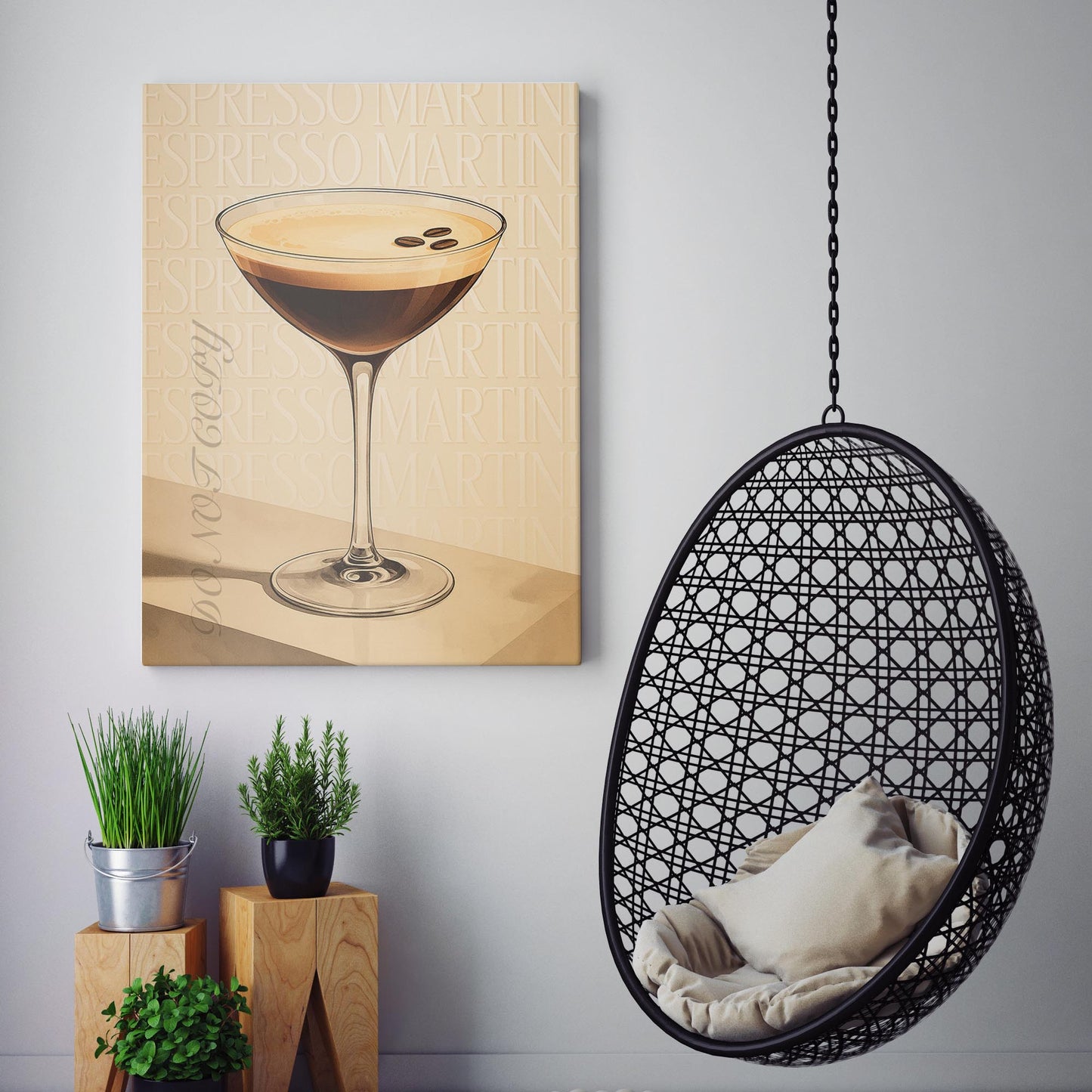 Espresso Martini Vintage Drink Poster