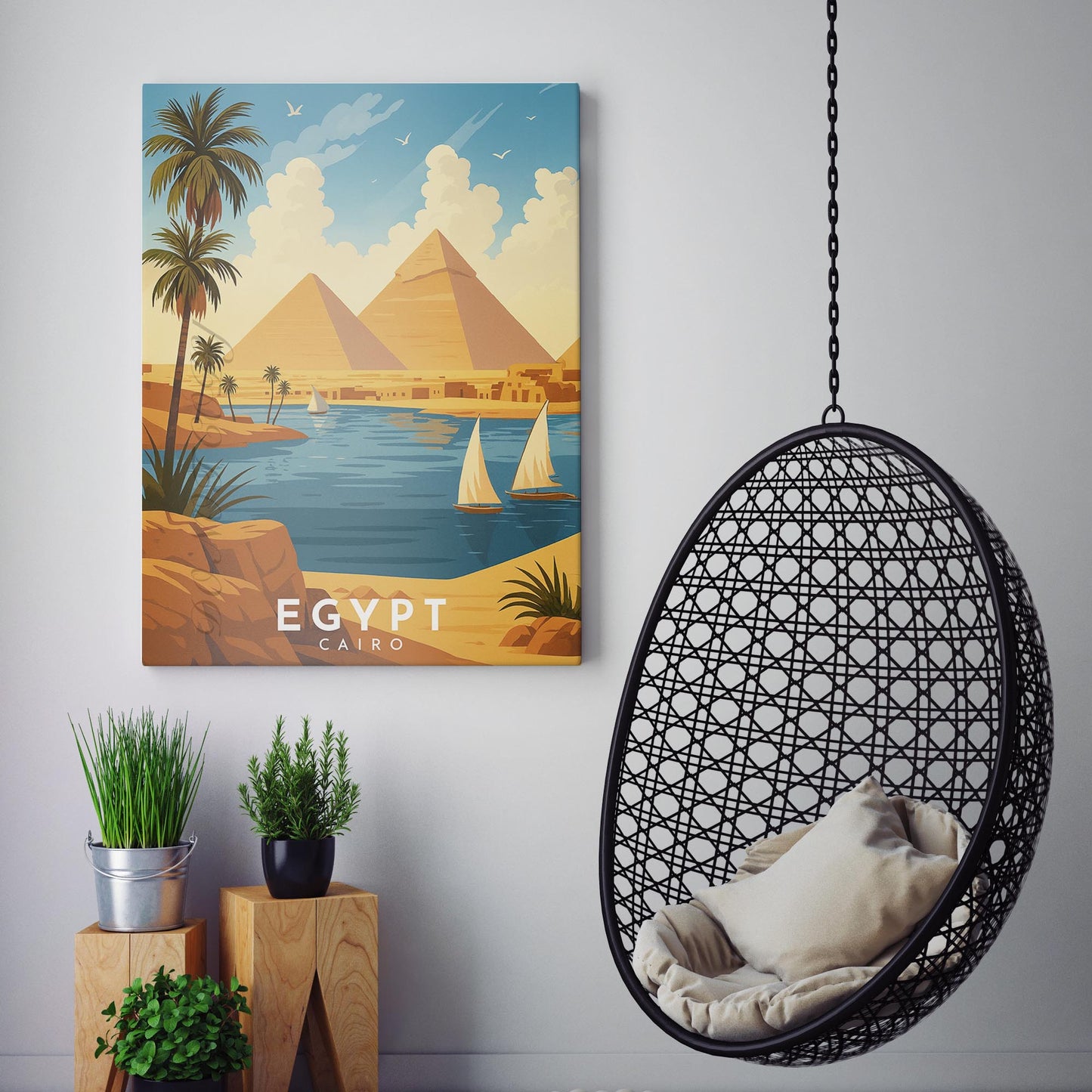 Egypt Vintage Travel Poster