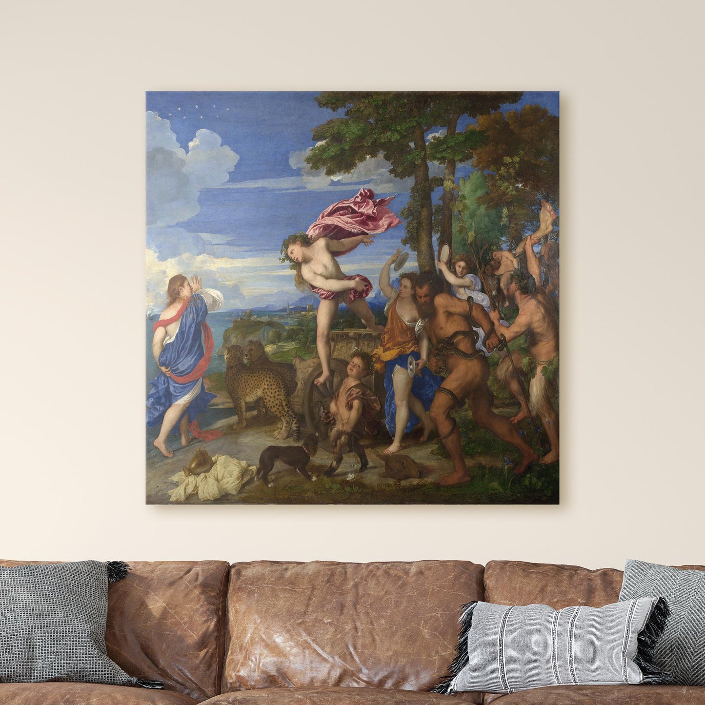 Bacchus and Ariadne by Titian